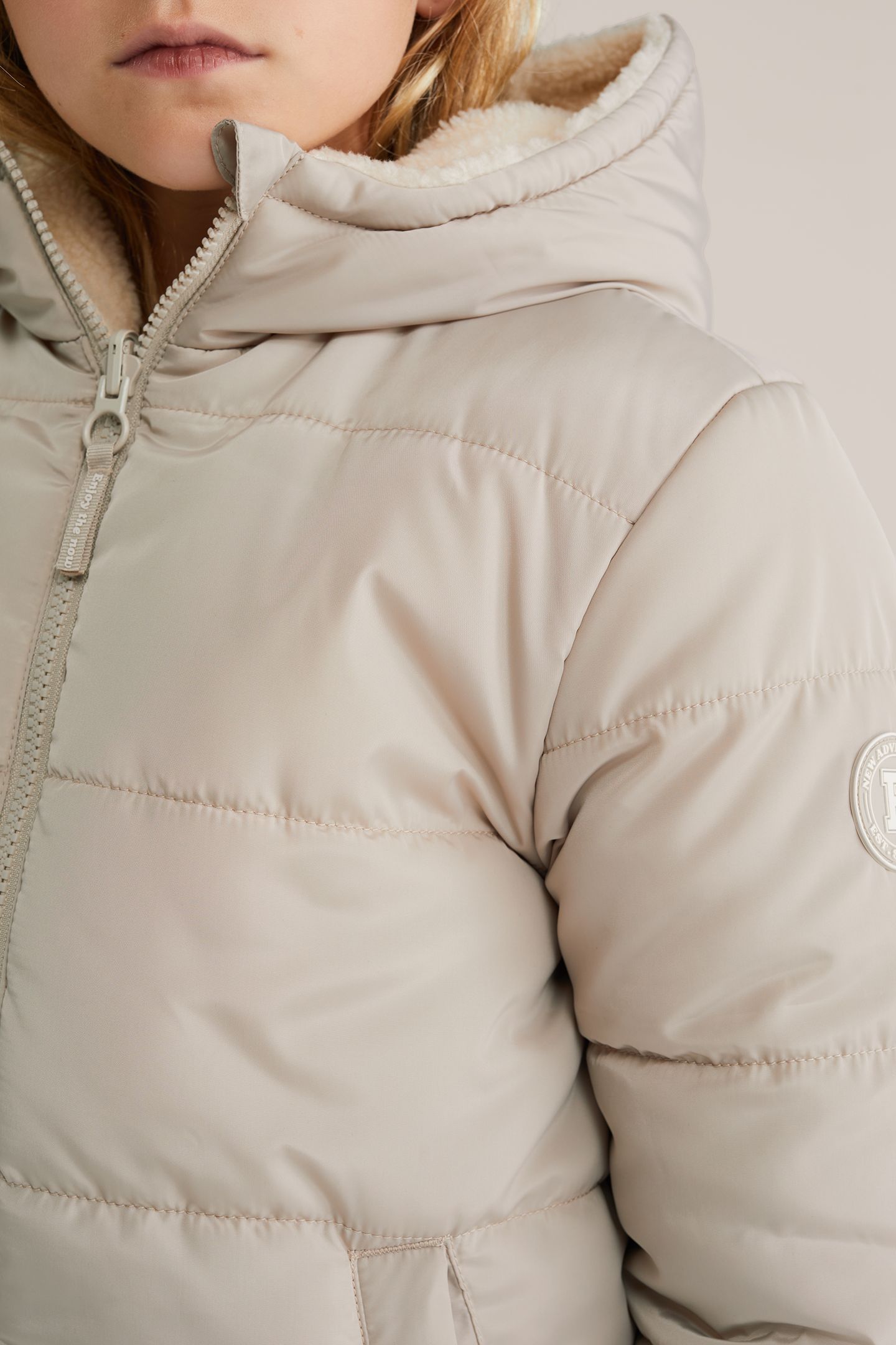 JACKET REVERSIBLE BOMBER BEIGE 6