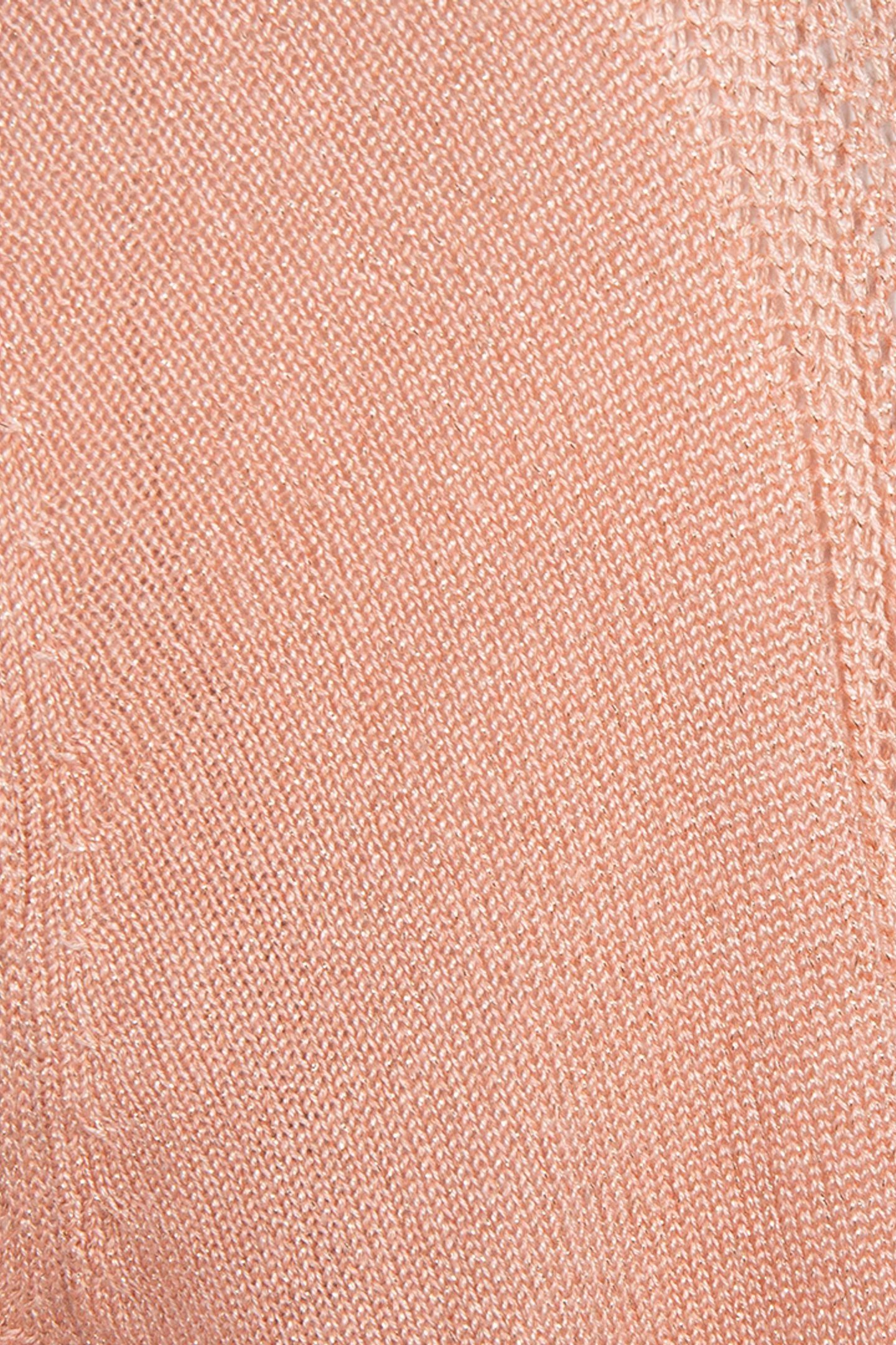 SWEATER RAGLAN POINTELLE LUREX LIGHT APRICOT 7