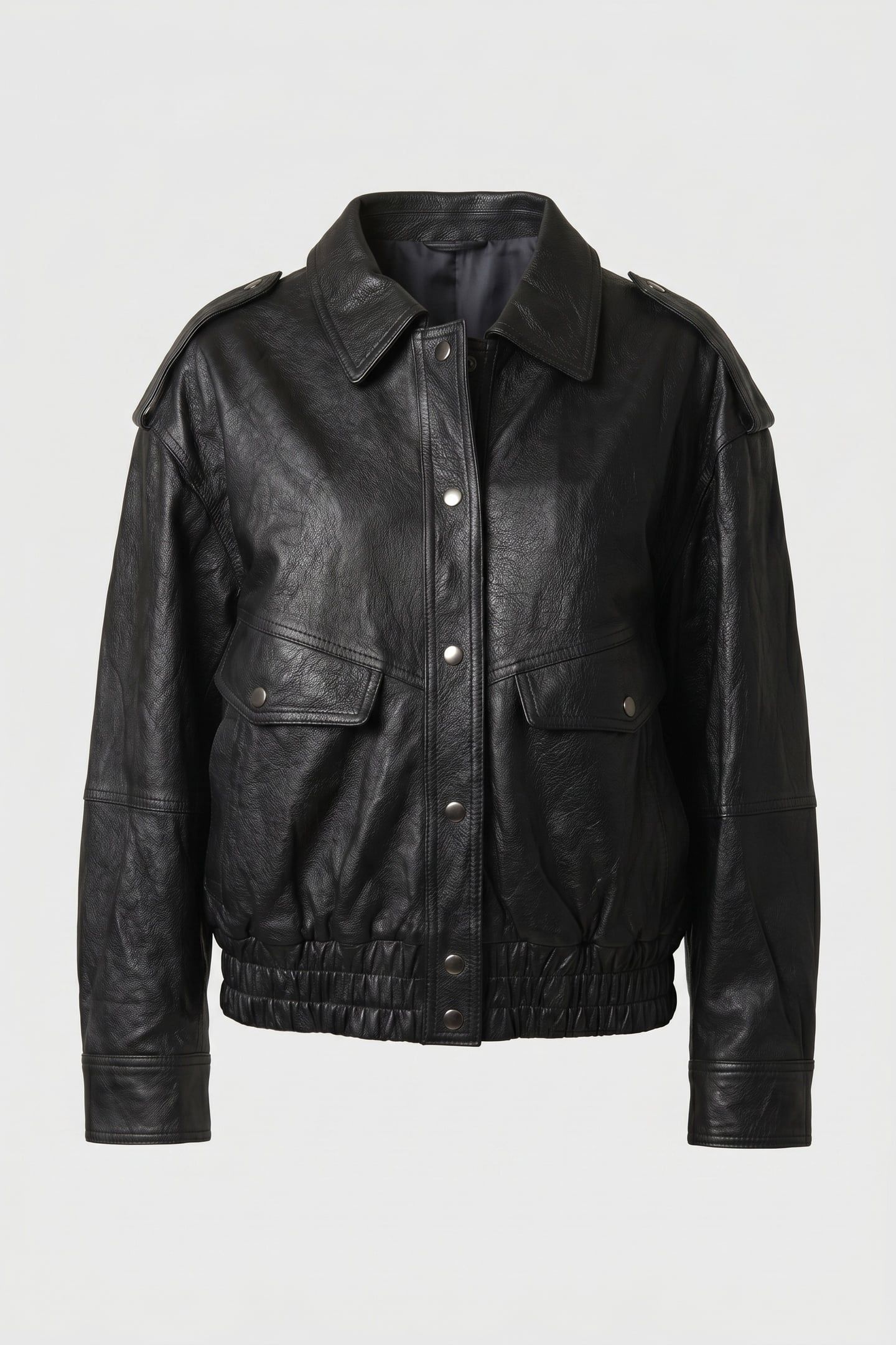 GABRIELLA LEATHER JACKET BLACK 3