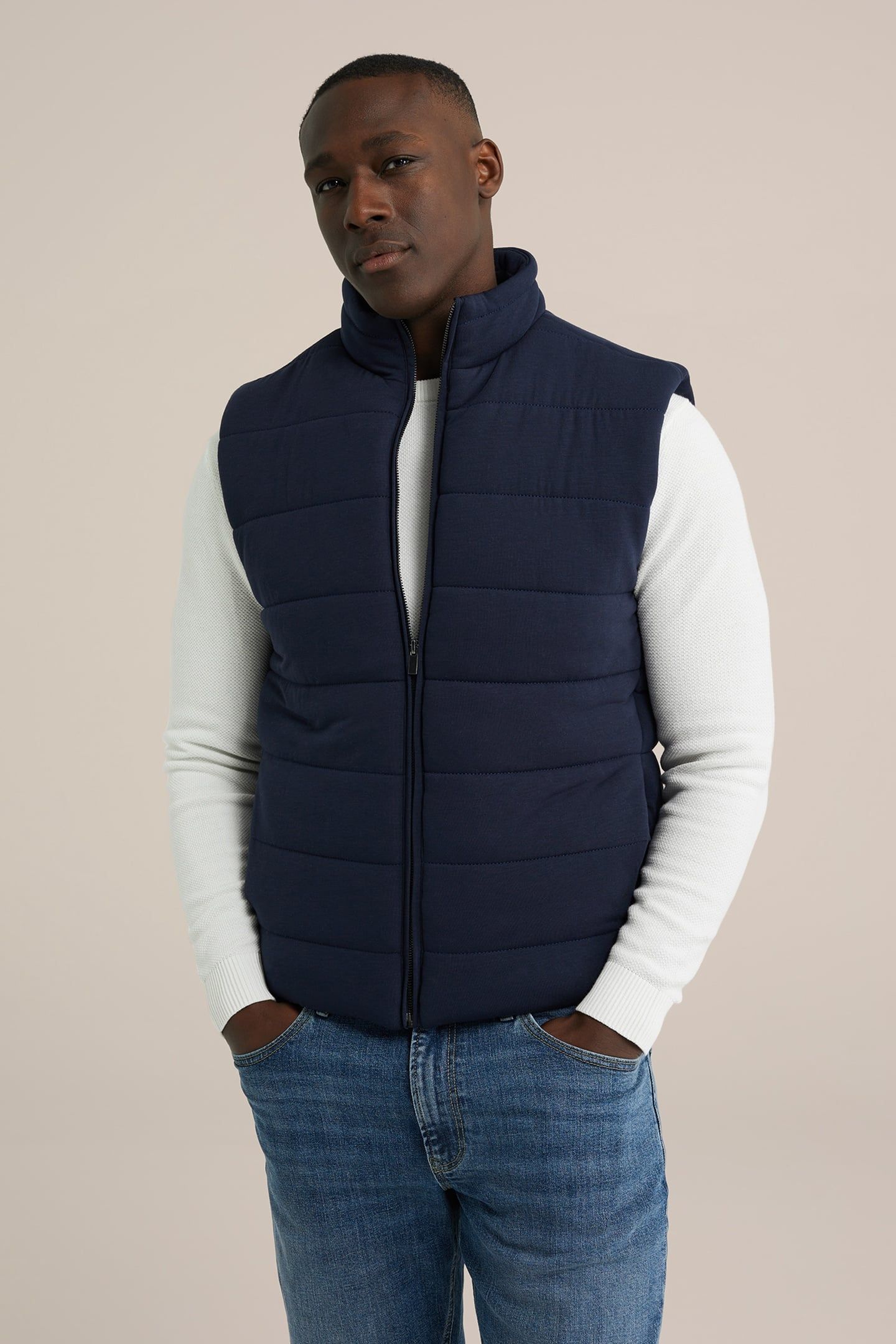BODYWARMER NAVY BLUE 1