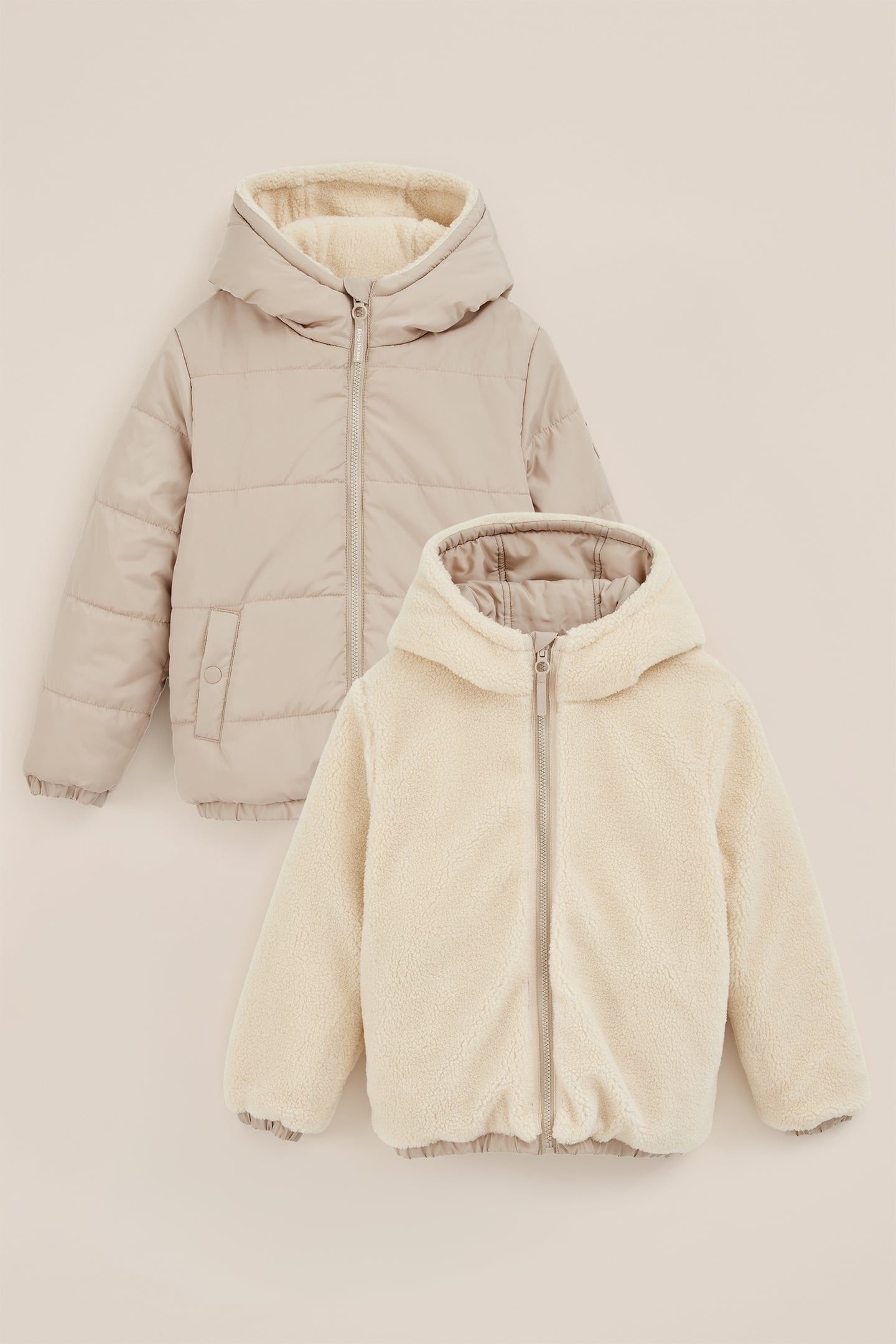 JACKET REVERSIBLE BOMBER BEIGE 4