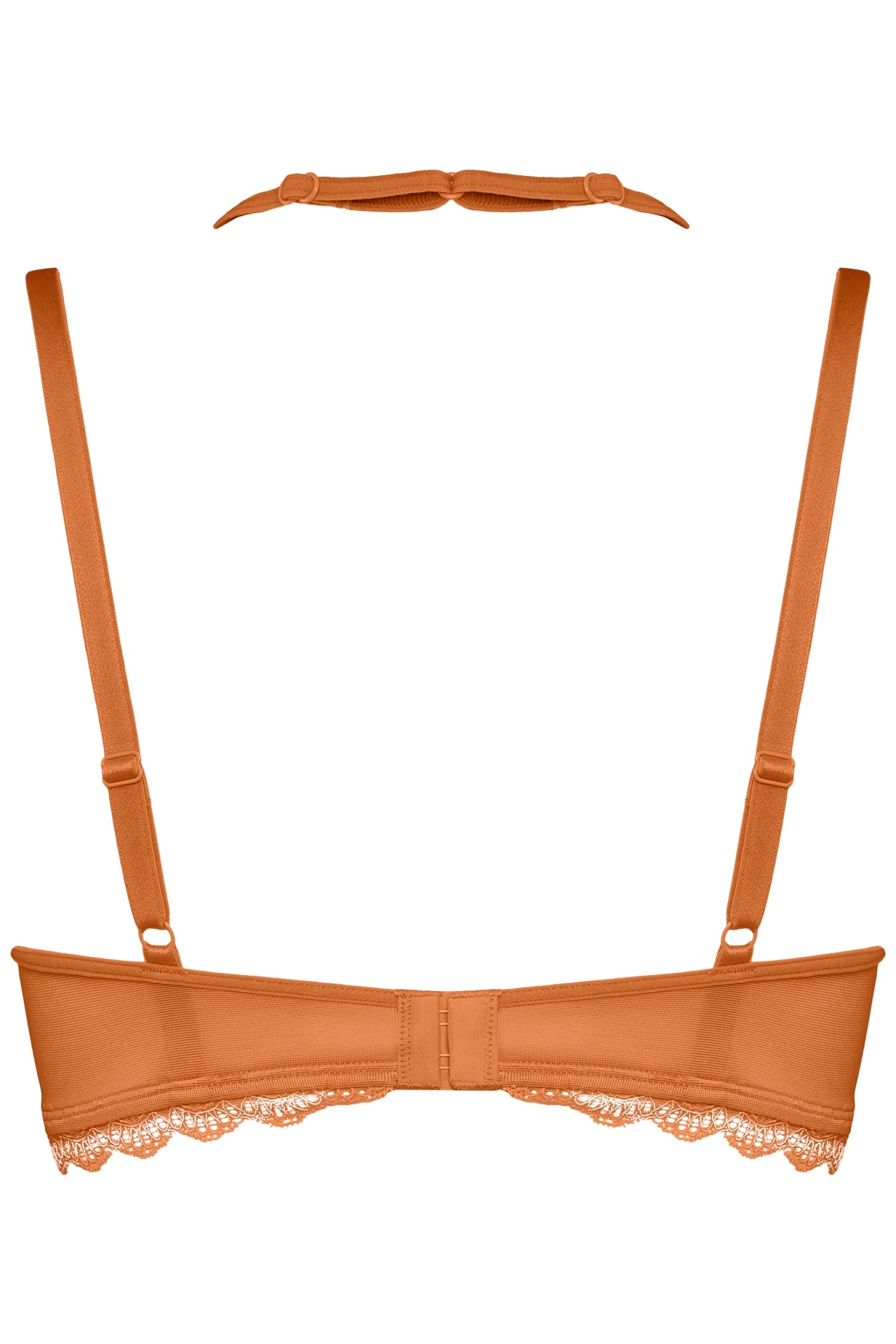 CARITA BRABALCONYWIRED UNPADDED ORANGE 4