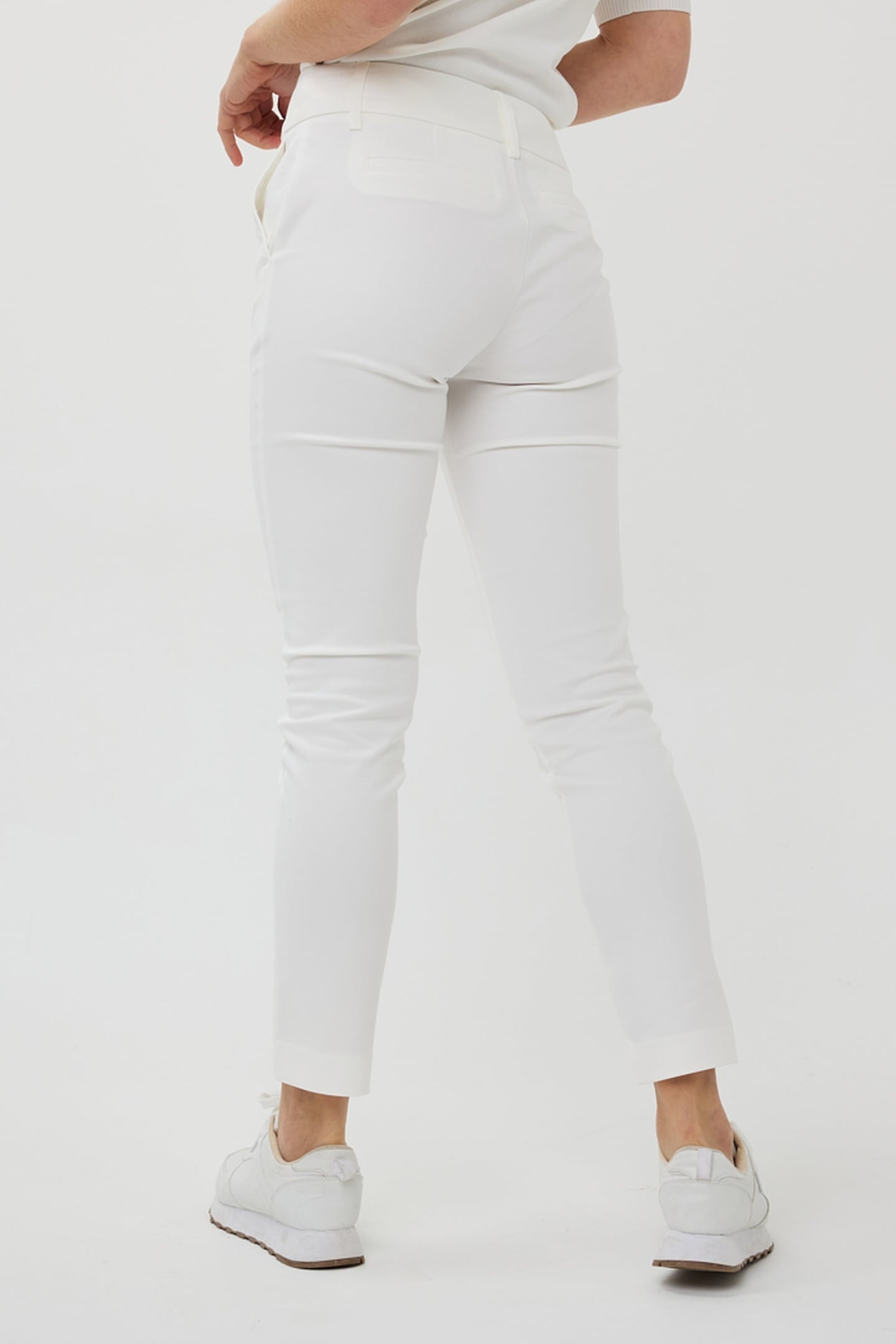TROUSERS CHINO STRETCH OFF WHITE 5
