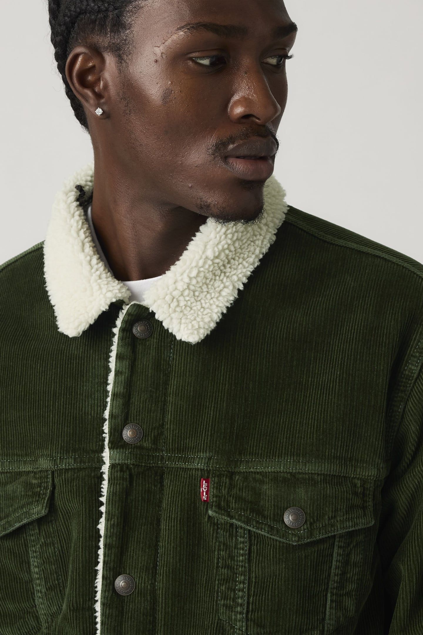 RELAXED FIT SHERPA TRUCKER JACKET 6