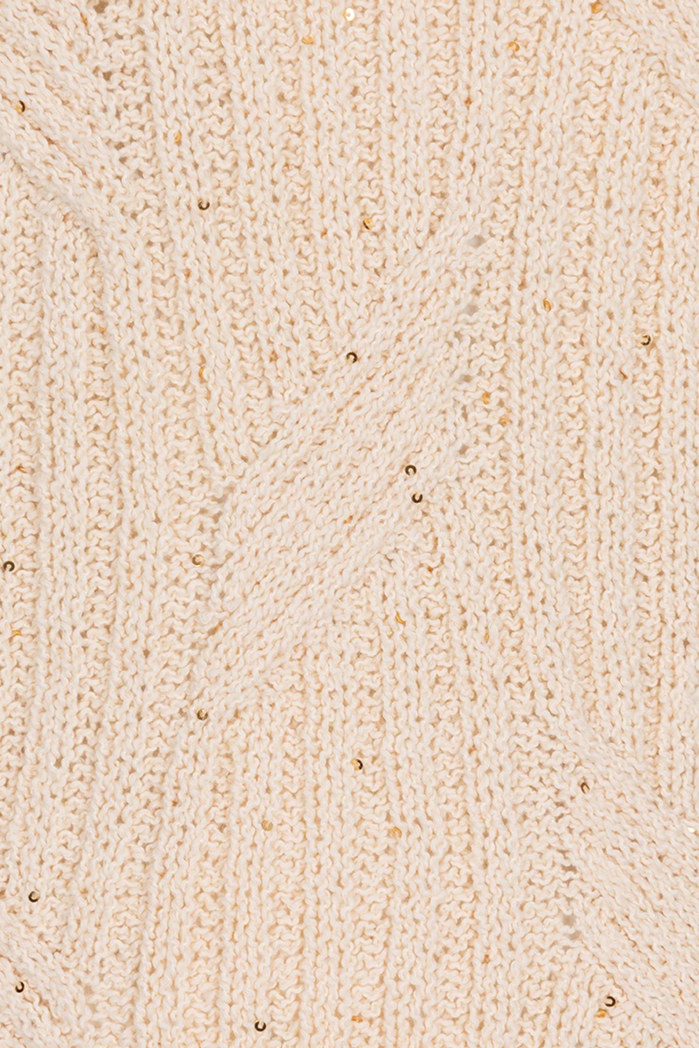 SWEATER BATWING S/SLVE SLUB LUREX IVORY 8