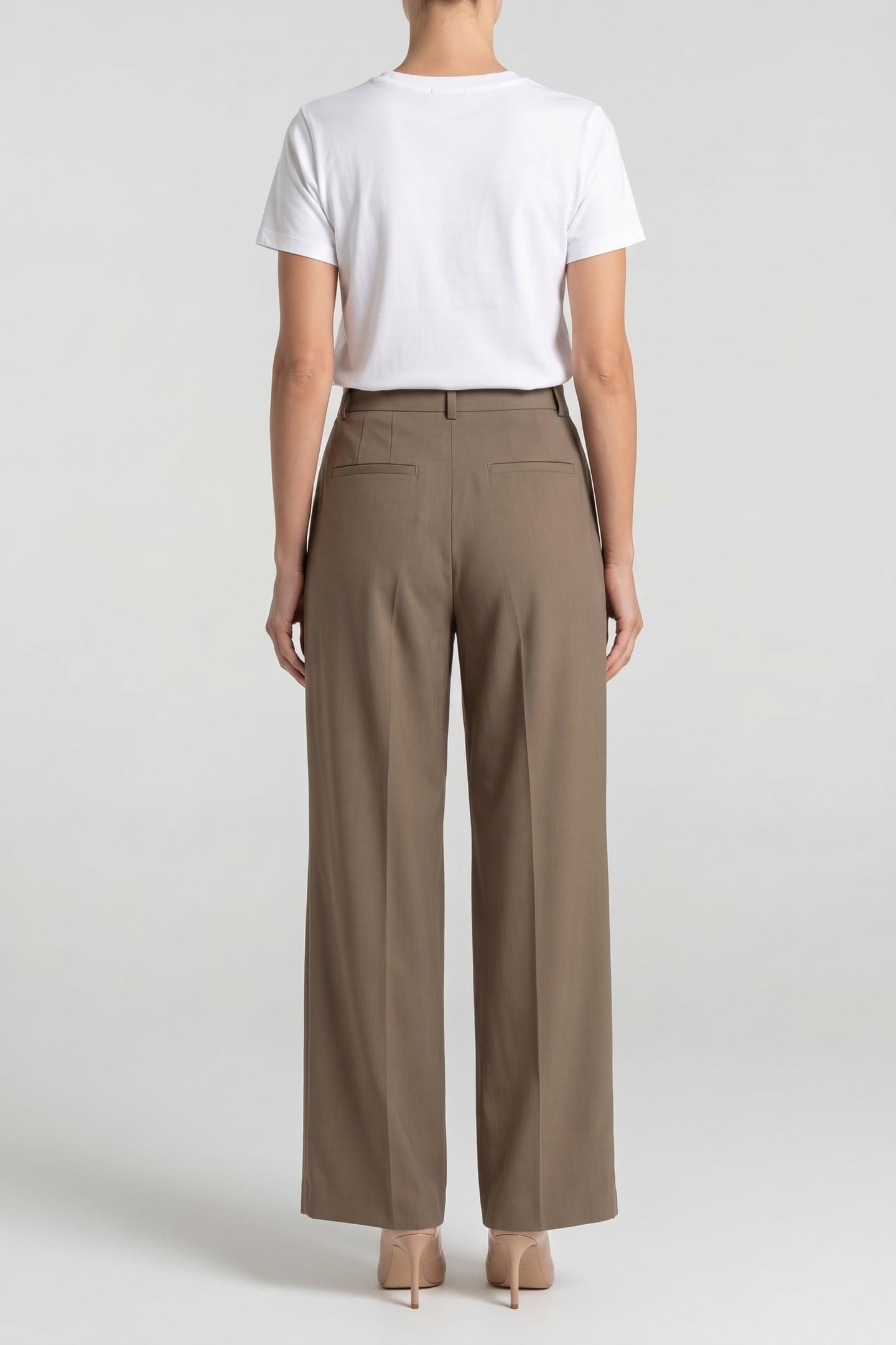 RAQUEL WOOL TROUSERS BEIGE 2