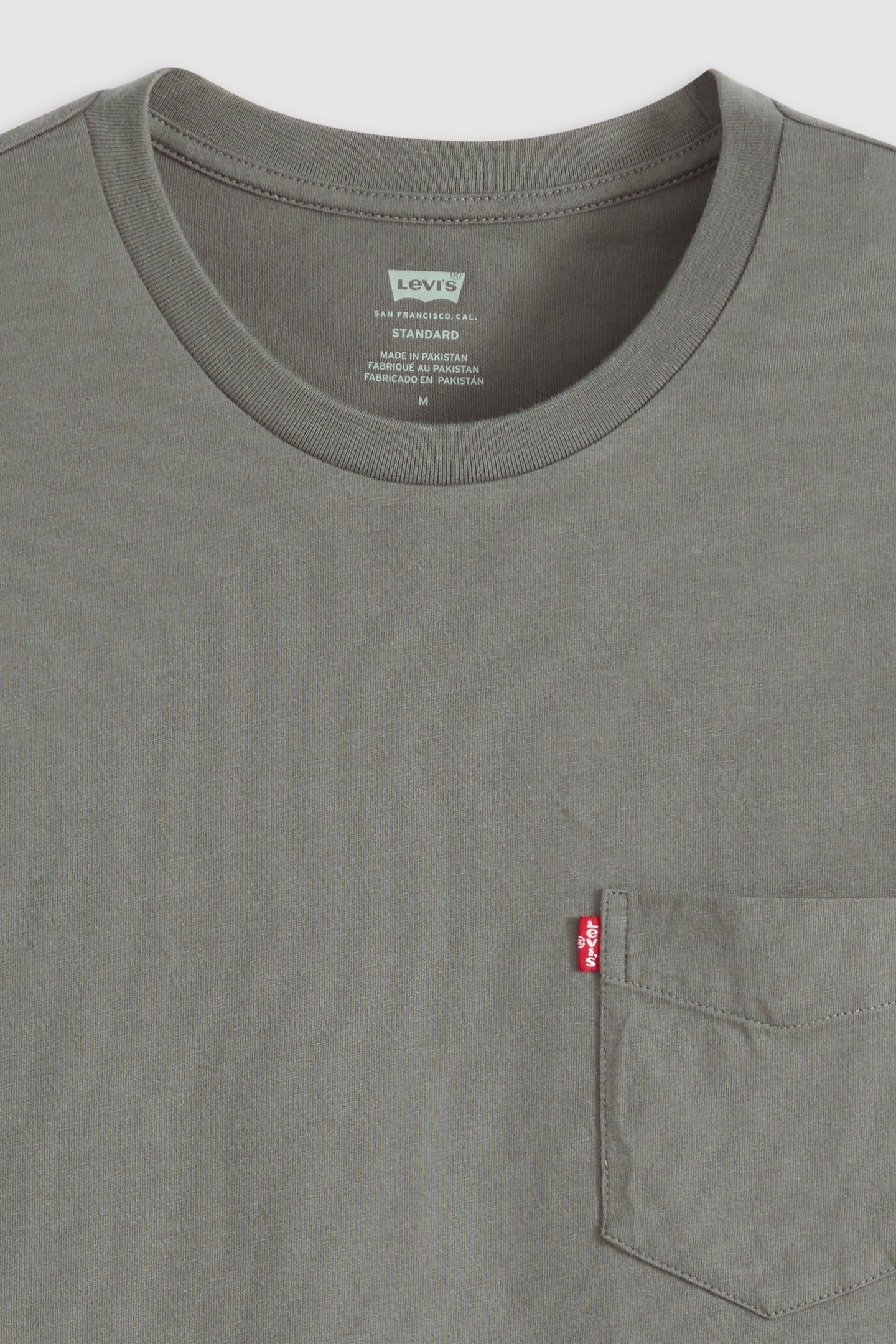 SS CLASSIC POCKET TEE SMOKED PEARL JERSEY 5