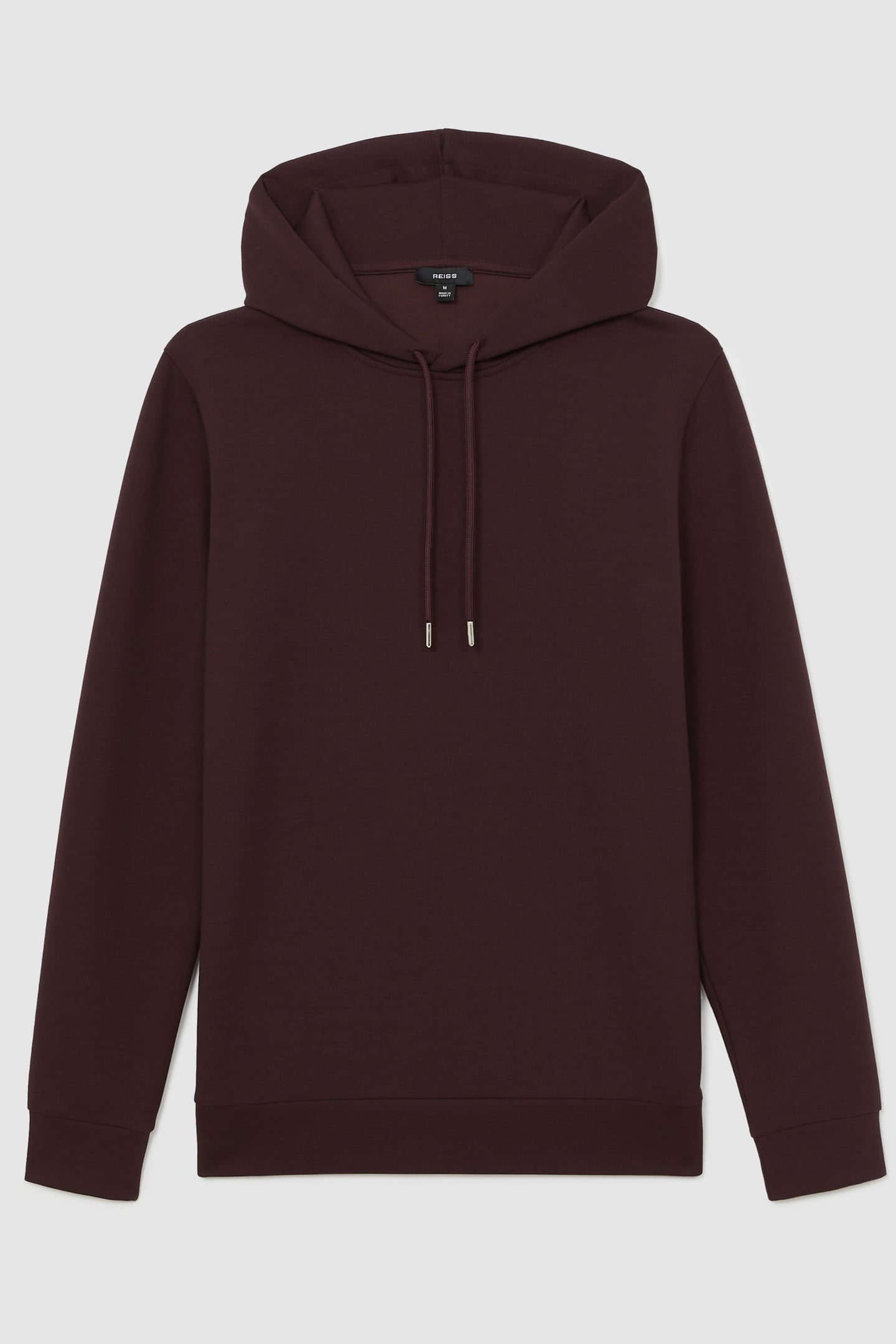 LS INTERLOCK HOODY CHERRY RED 3