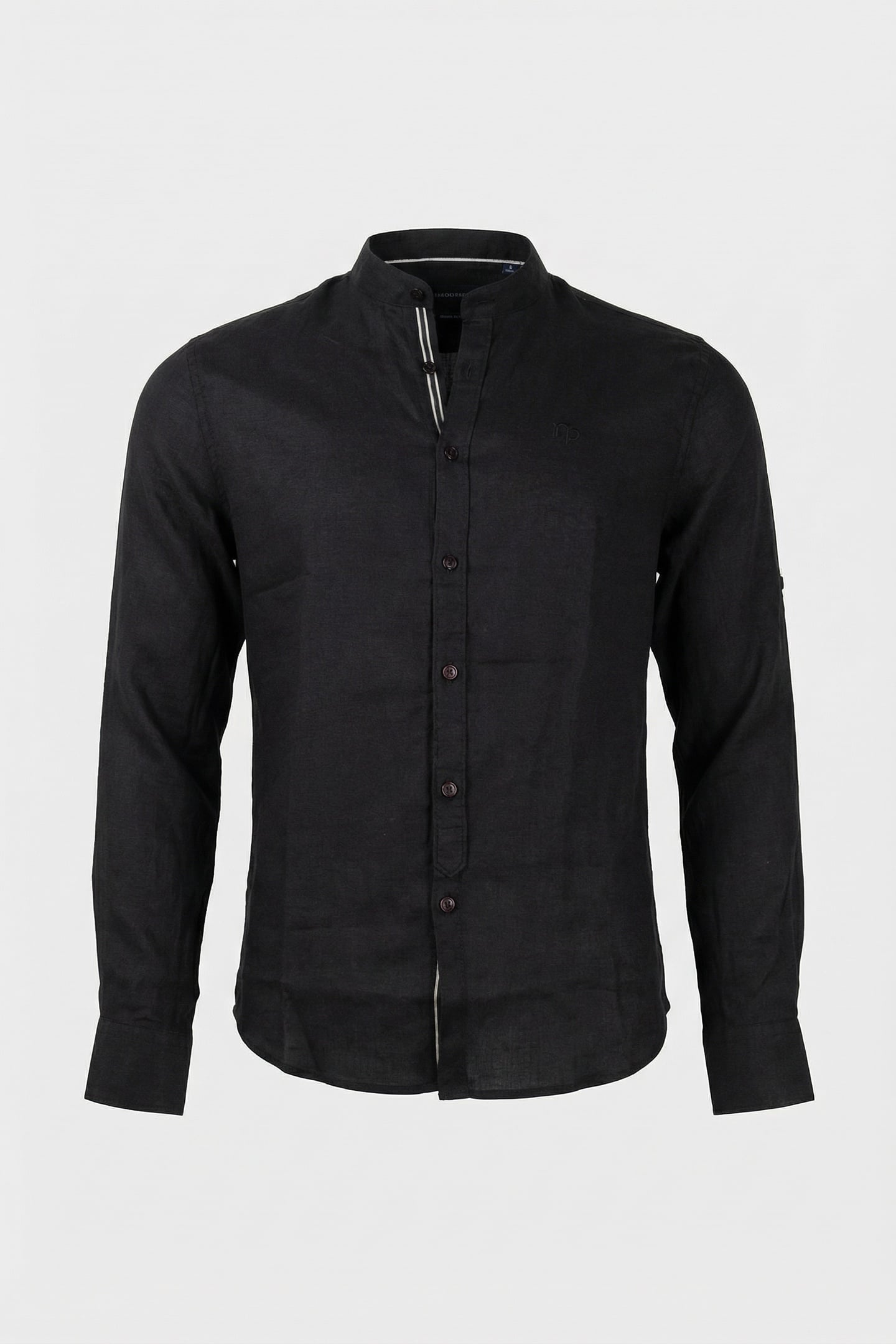 DS-ANDRU MAO SHIRT BLACK 3