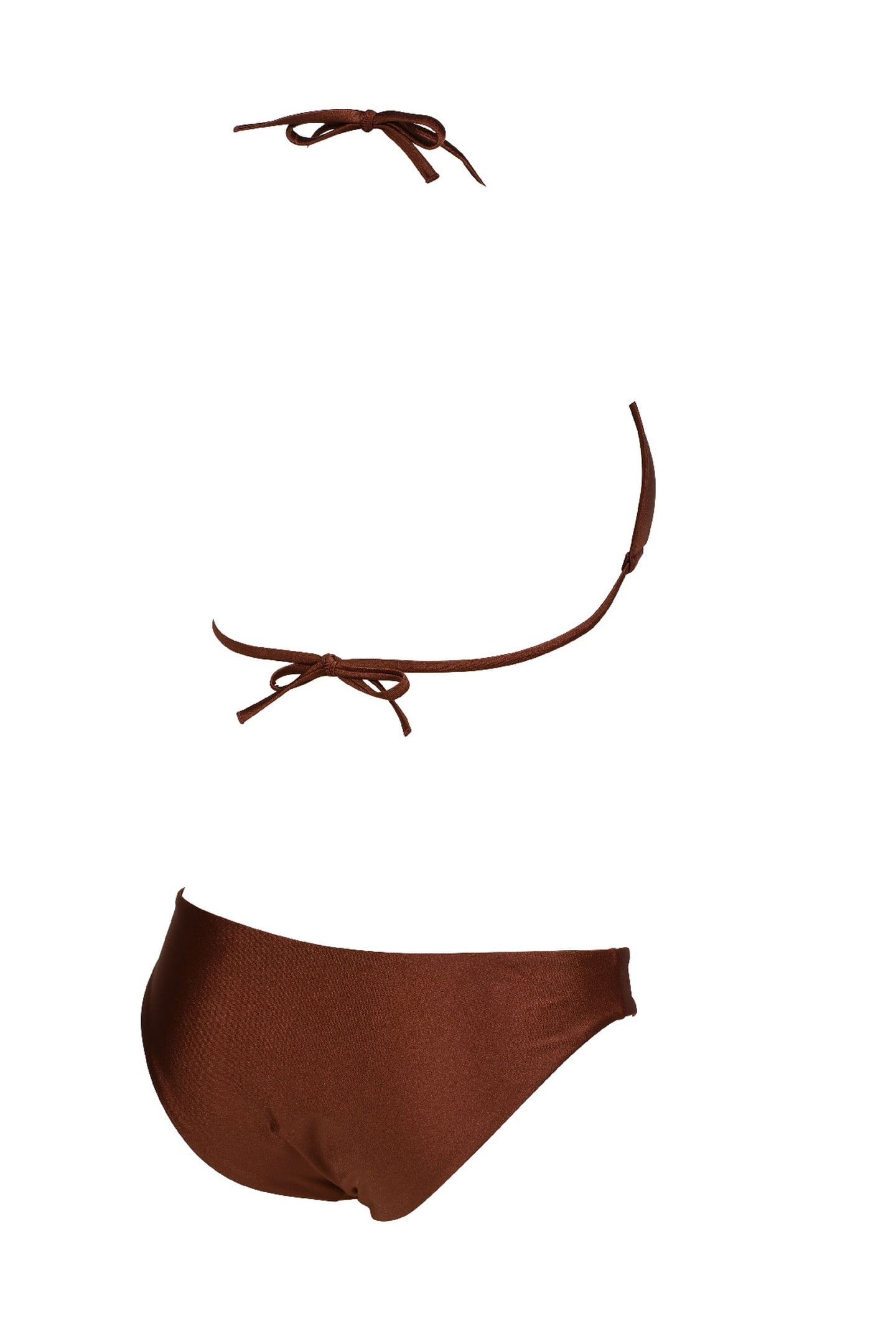 WOBIKINI TRIANGLE SOLID BURNT 8