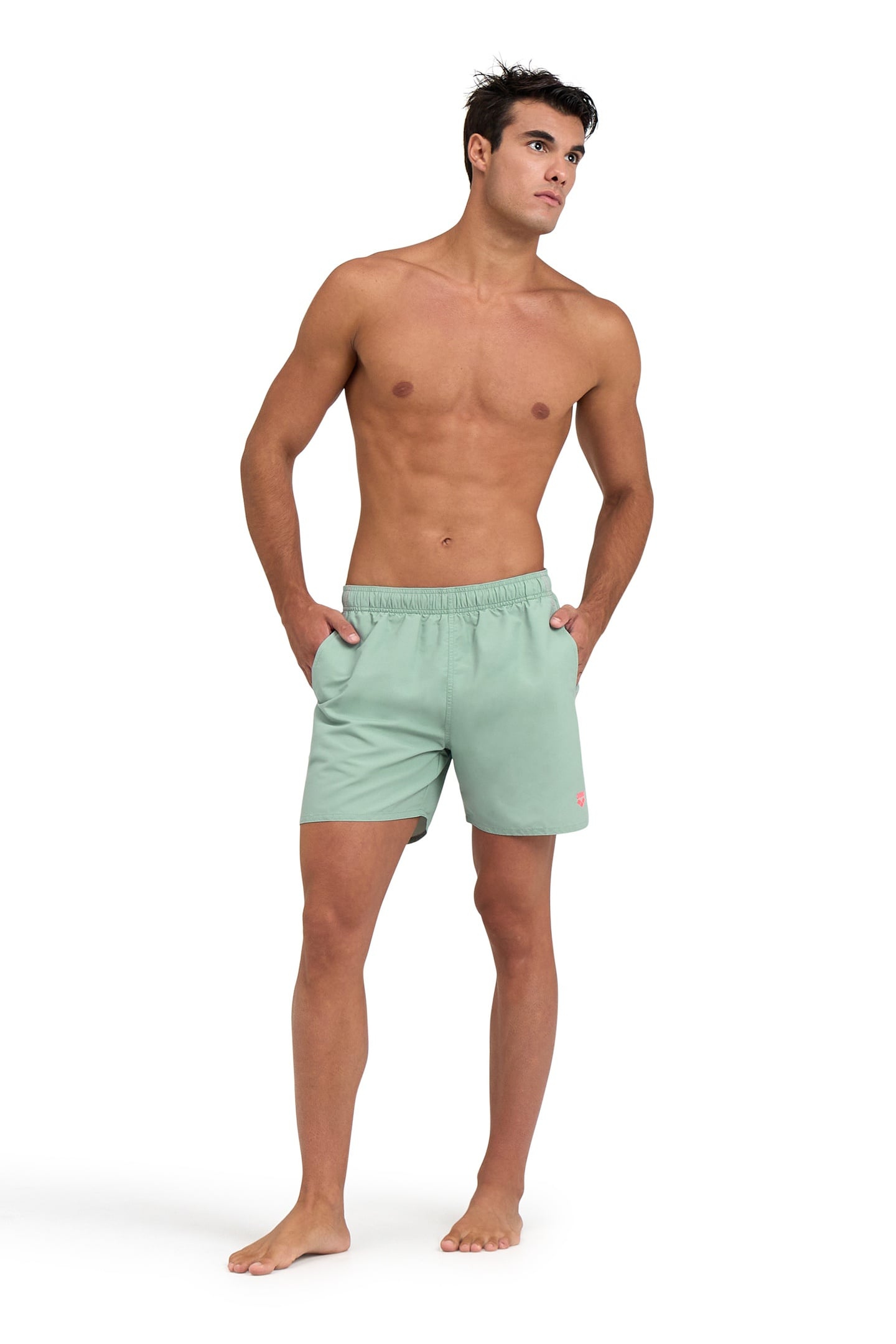 FUNDAMENTALS BOXER R JADE-FLUO RED 3