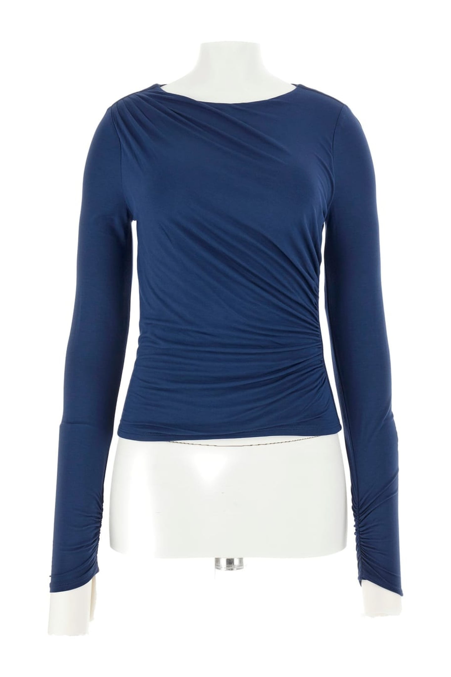 GUESS ECO LS SHIRRED NOELLE TO COBALT BLUE 3