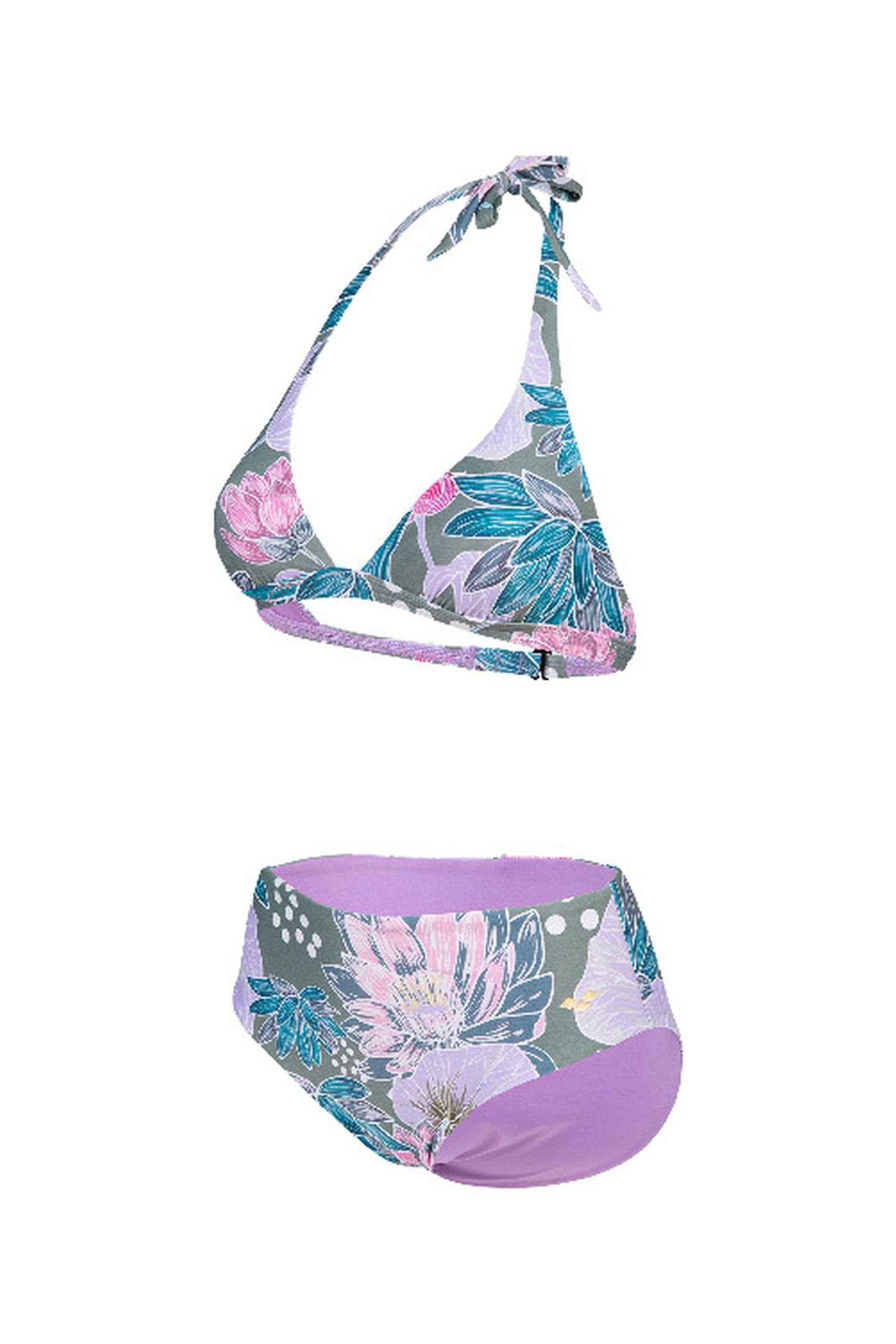 WOBIKINI BANDEAU ALLOVER JADE MULTI 6