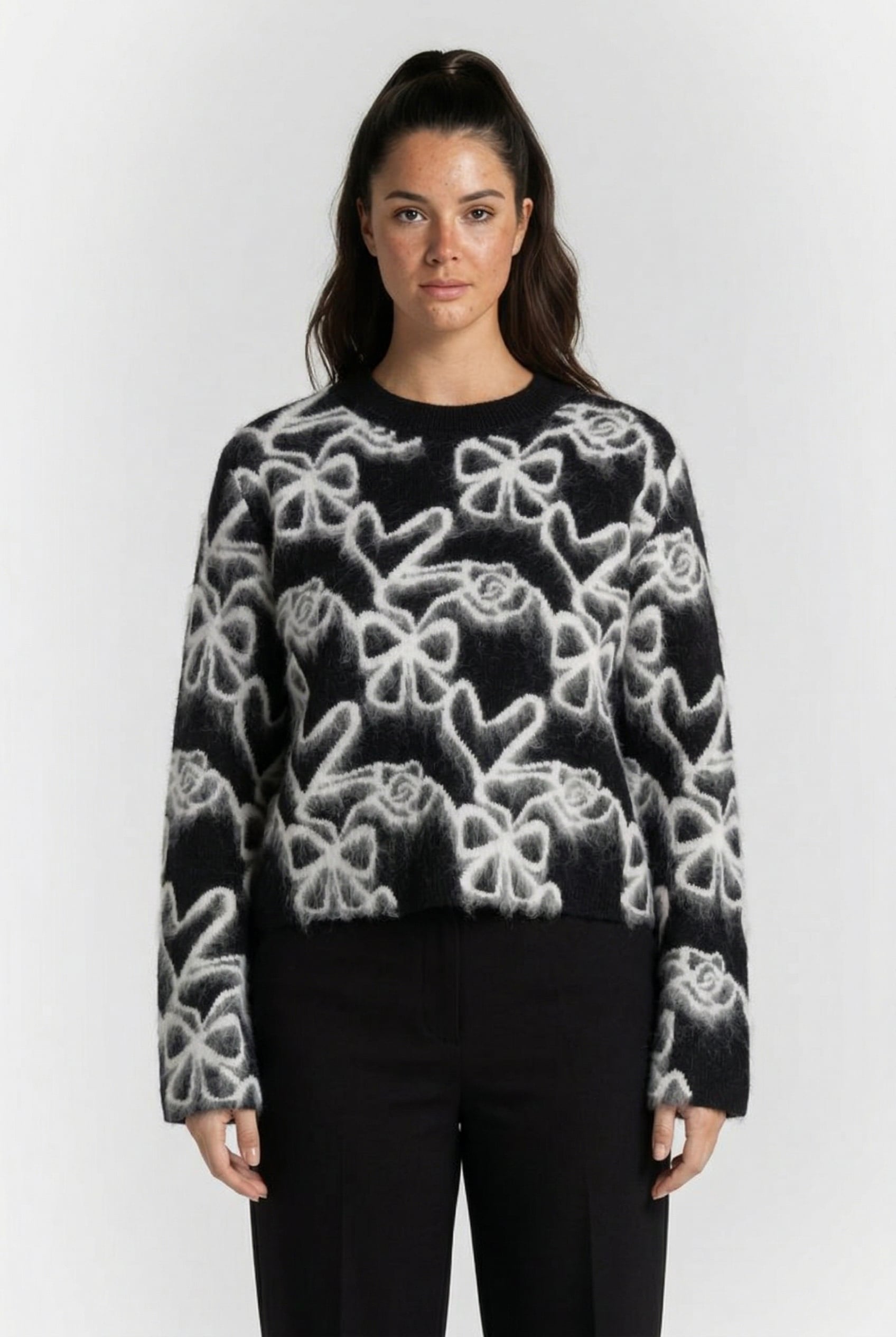 CARLINA SWEATER BLACK 1