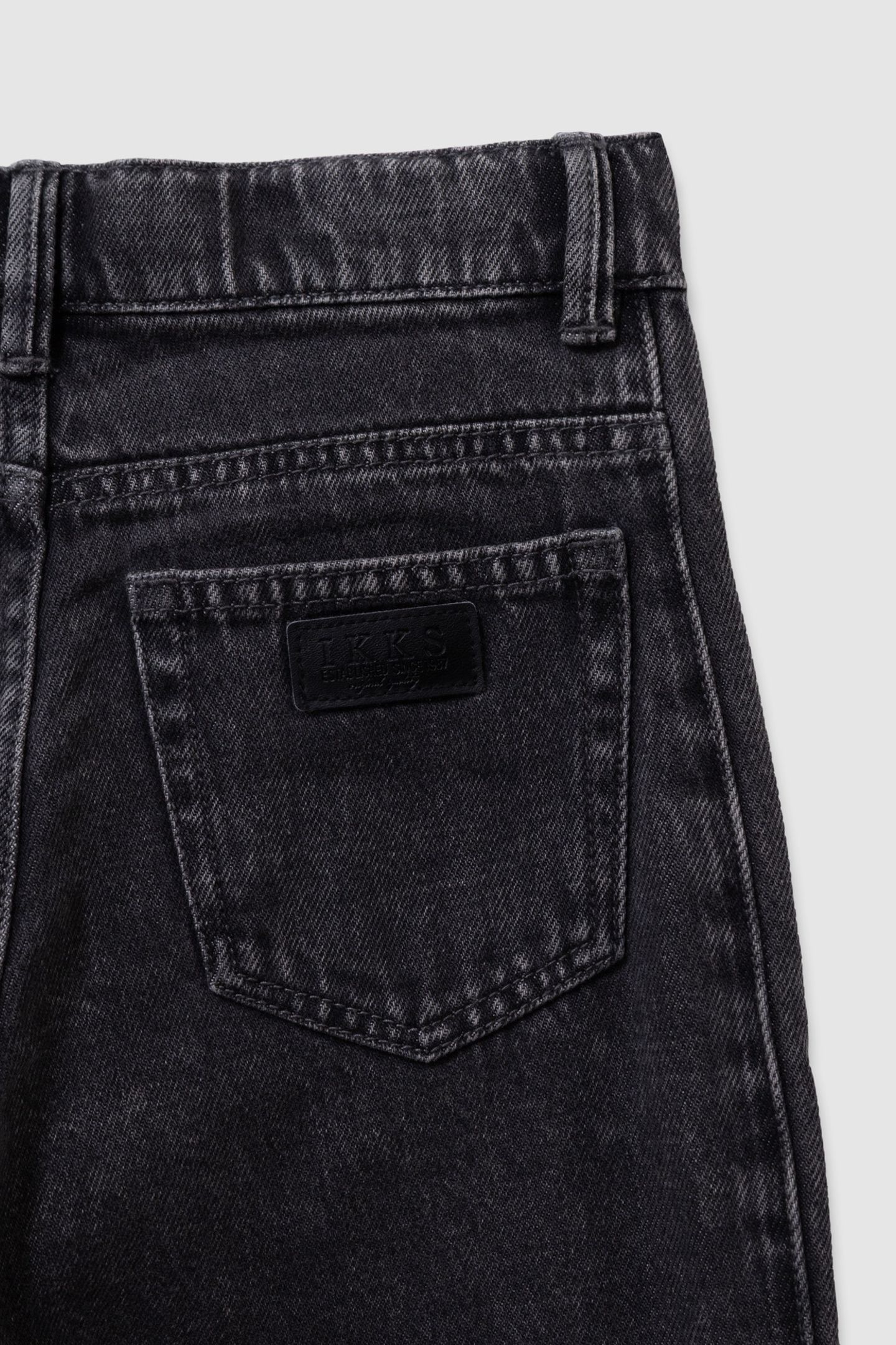 GREY BAGGY JEANS WITH SIDE STRIPES 6