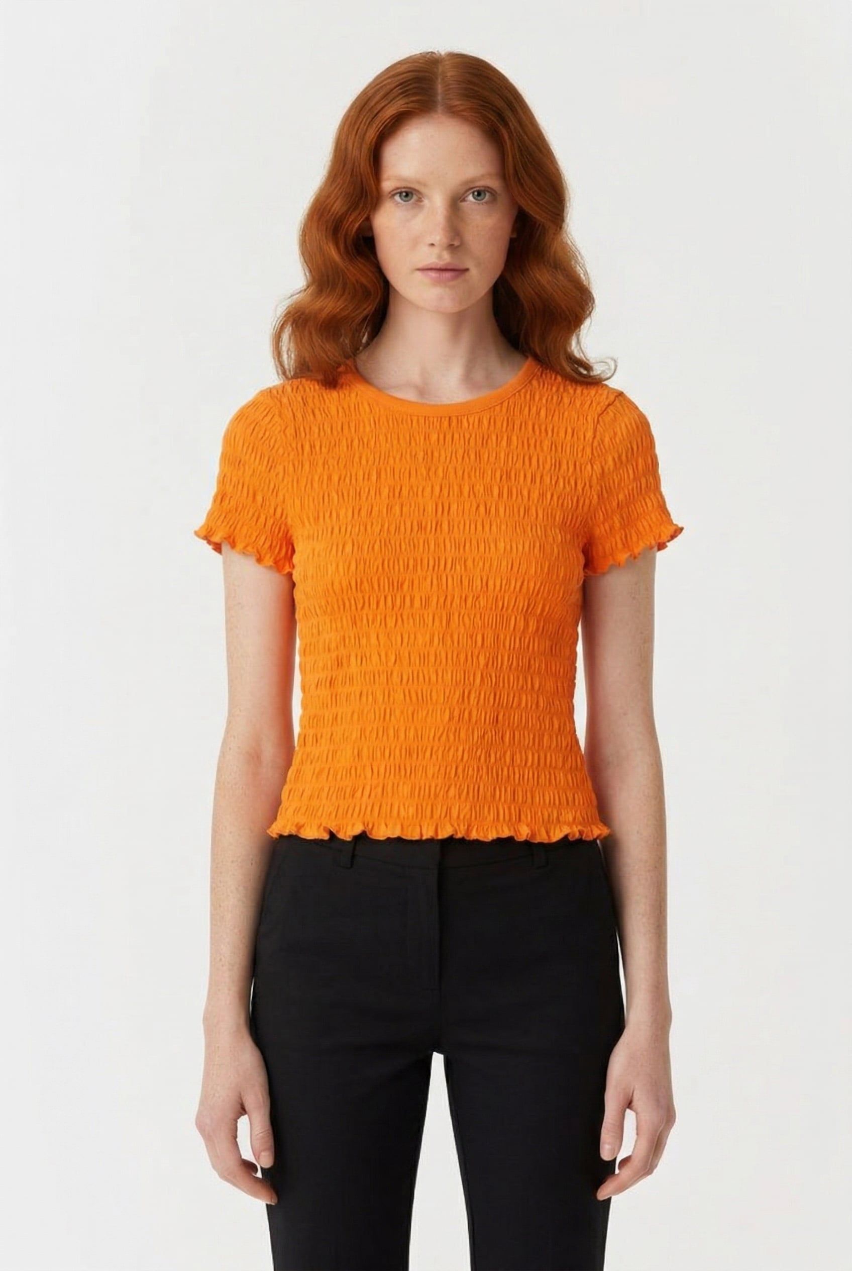 ANGELIE T-SHIRT ORANGE 1