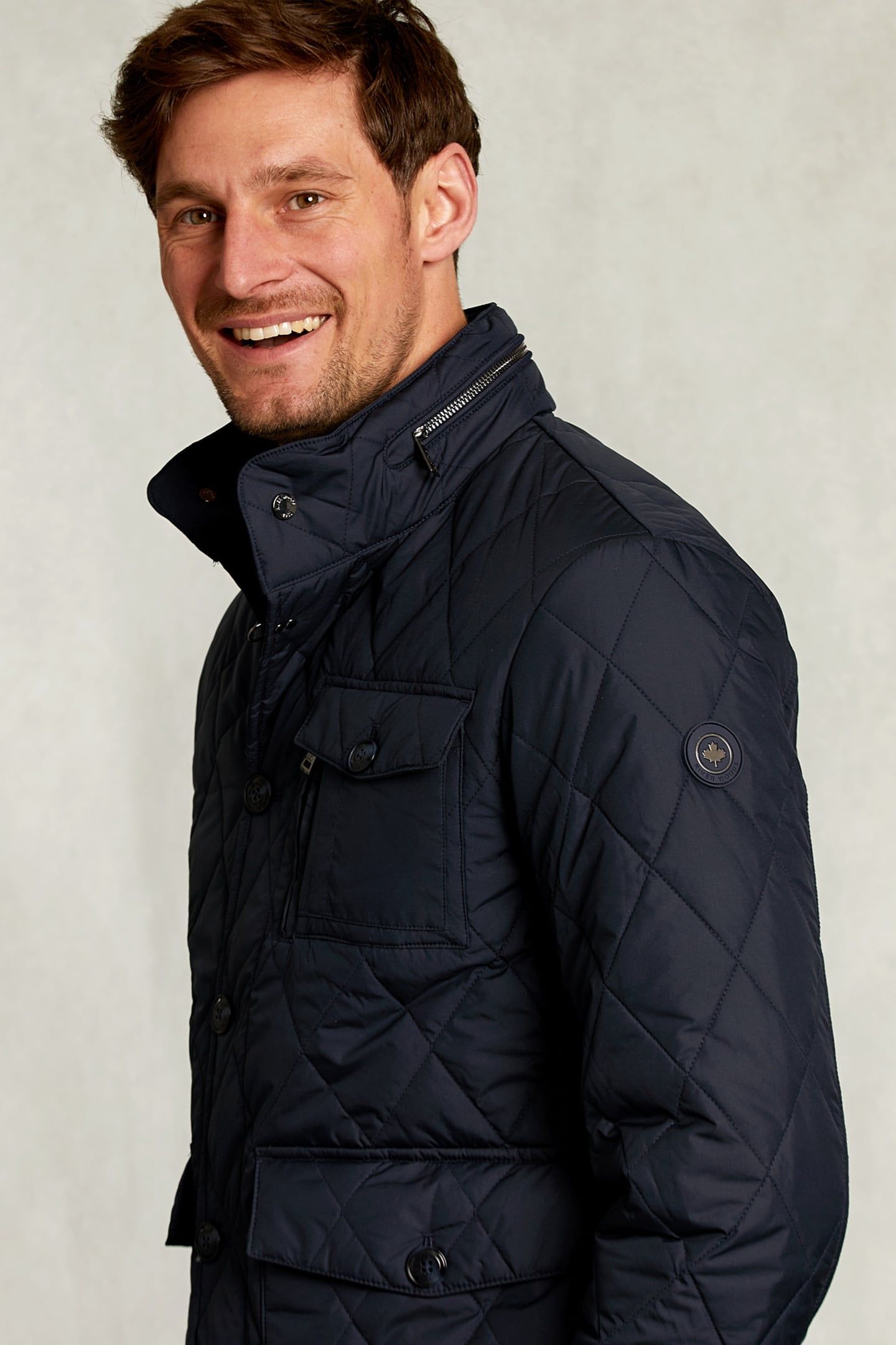QUILTED JACKET BLUE 3