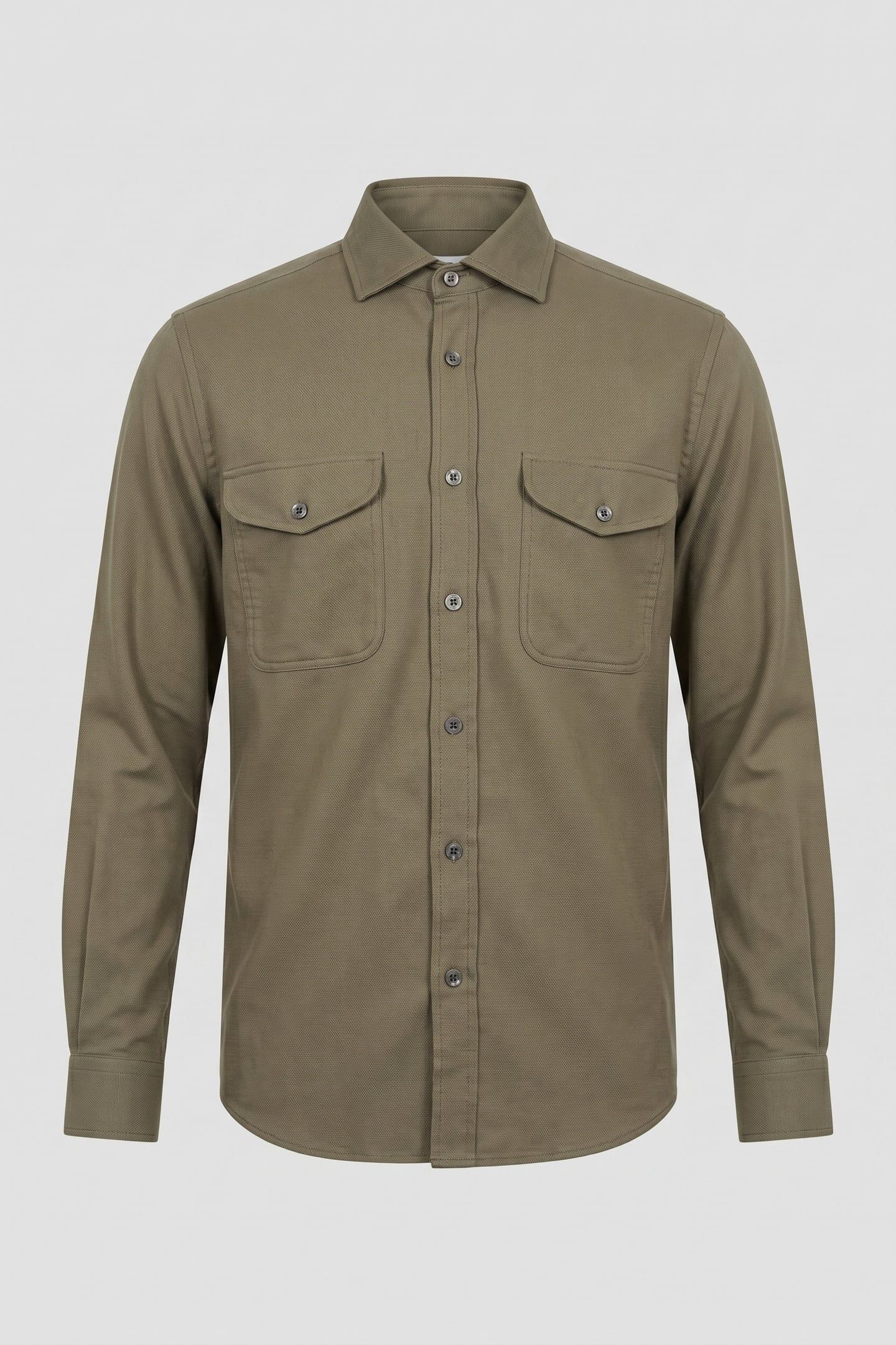 OE HUGO-TEXTURED OVERSHIR SAGE 3