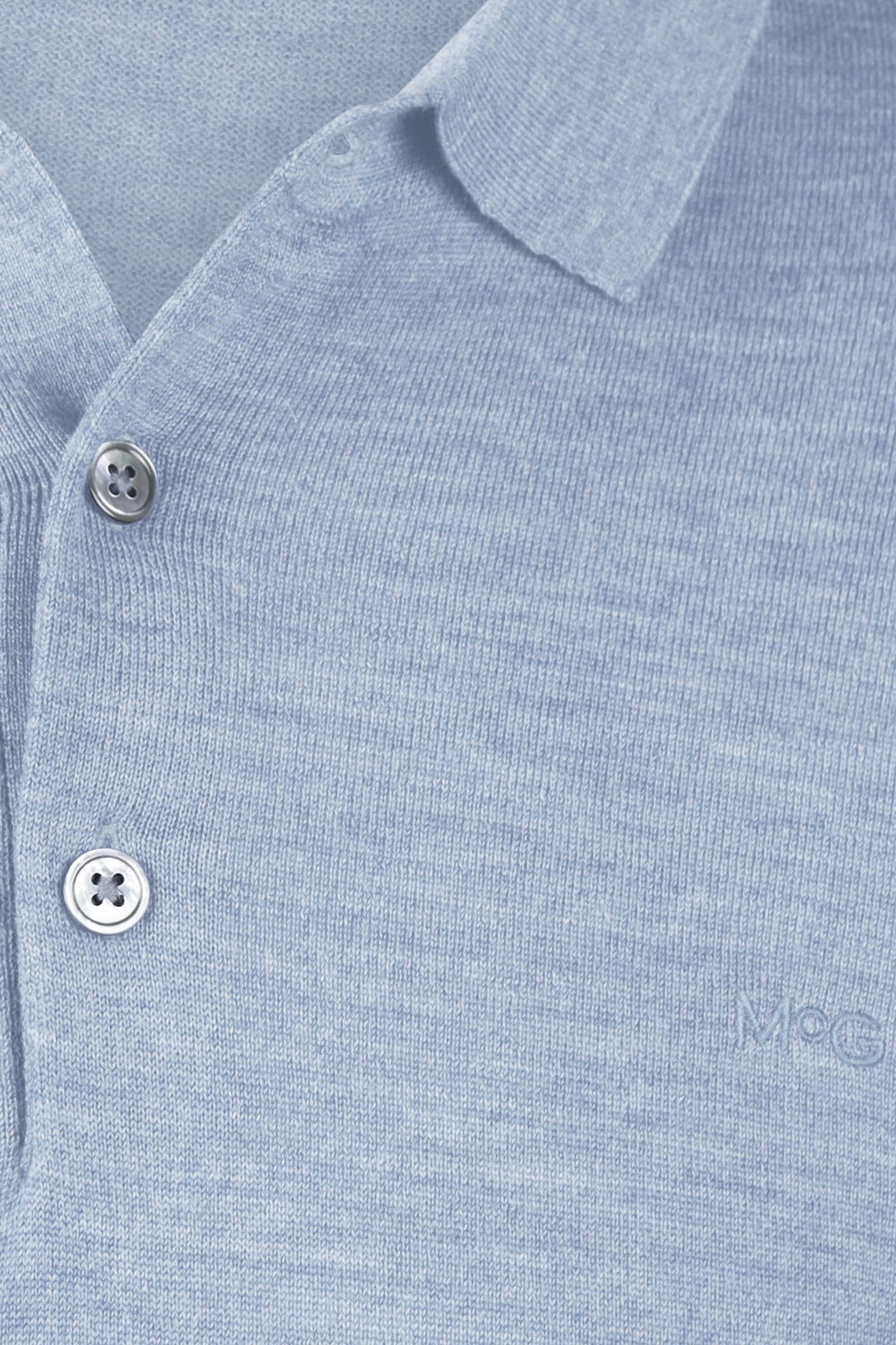FINE MERINO POLO LIGHT BLUE 8