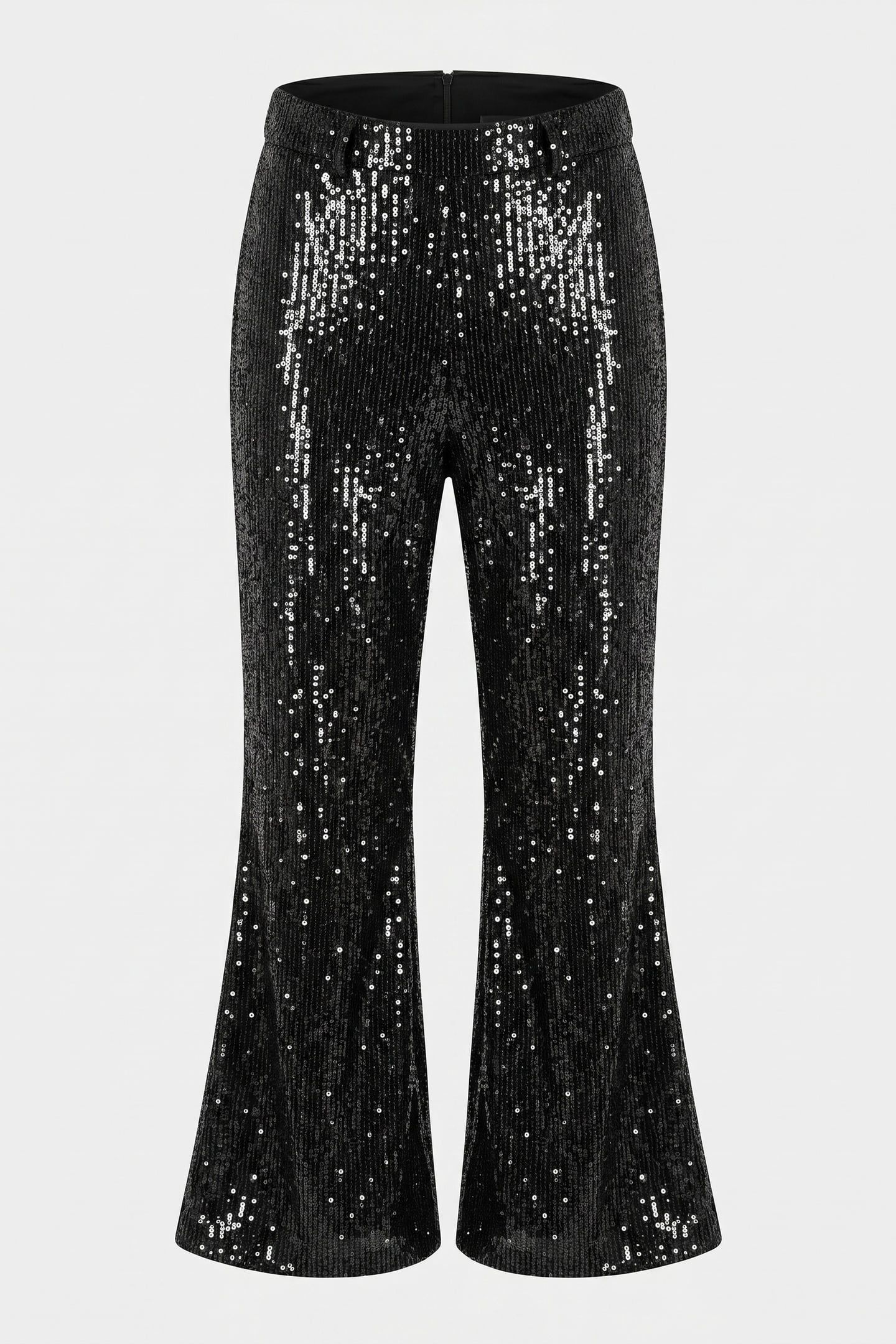 CHER SEQUIN TROUSERS GREY 4