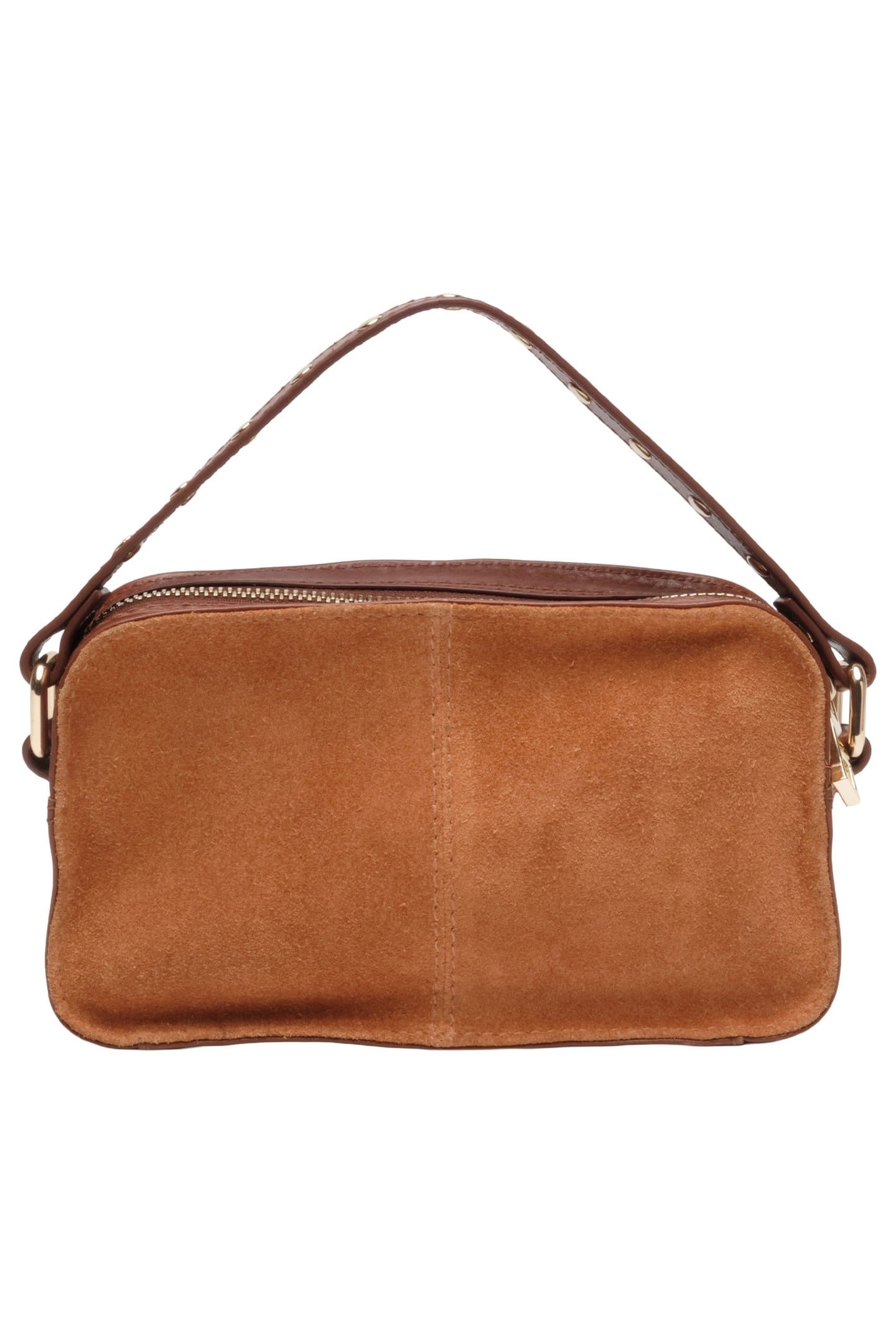 HELENA SUEDE TOFFEE W. GOLD 2
