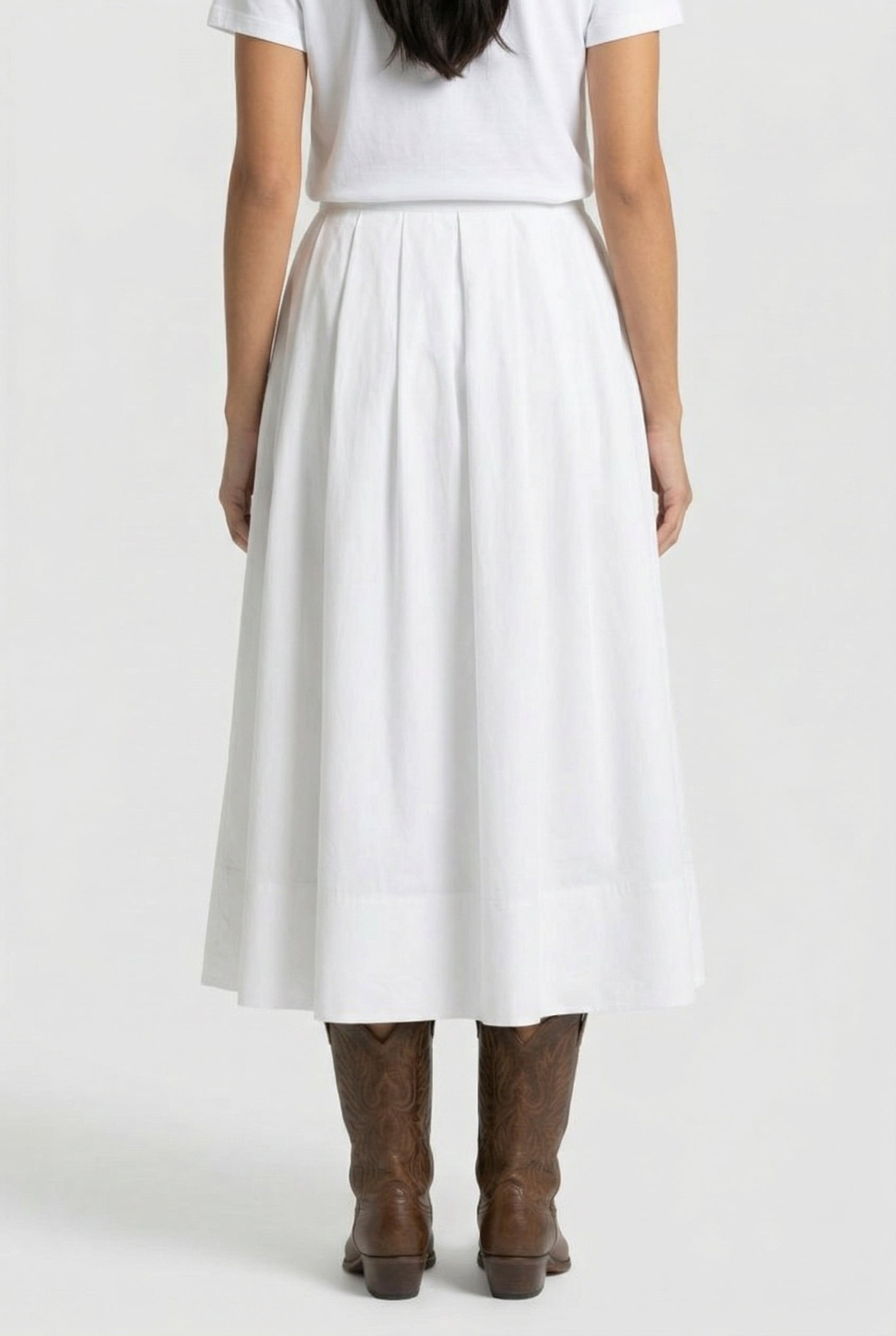 DEAN SKIRT WHITE 2