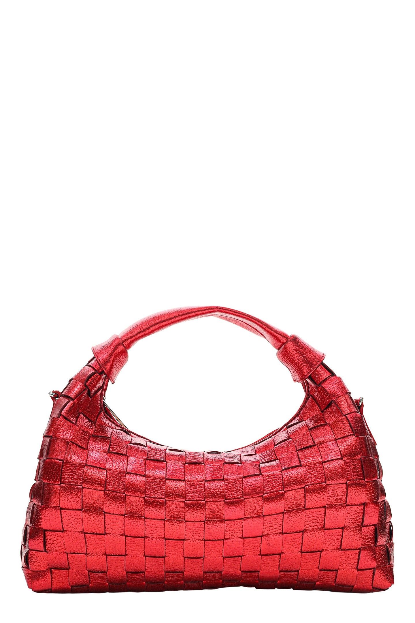 DANDY BRAIDED METALLIC BRIGHT RED 1