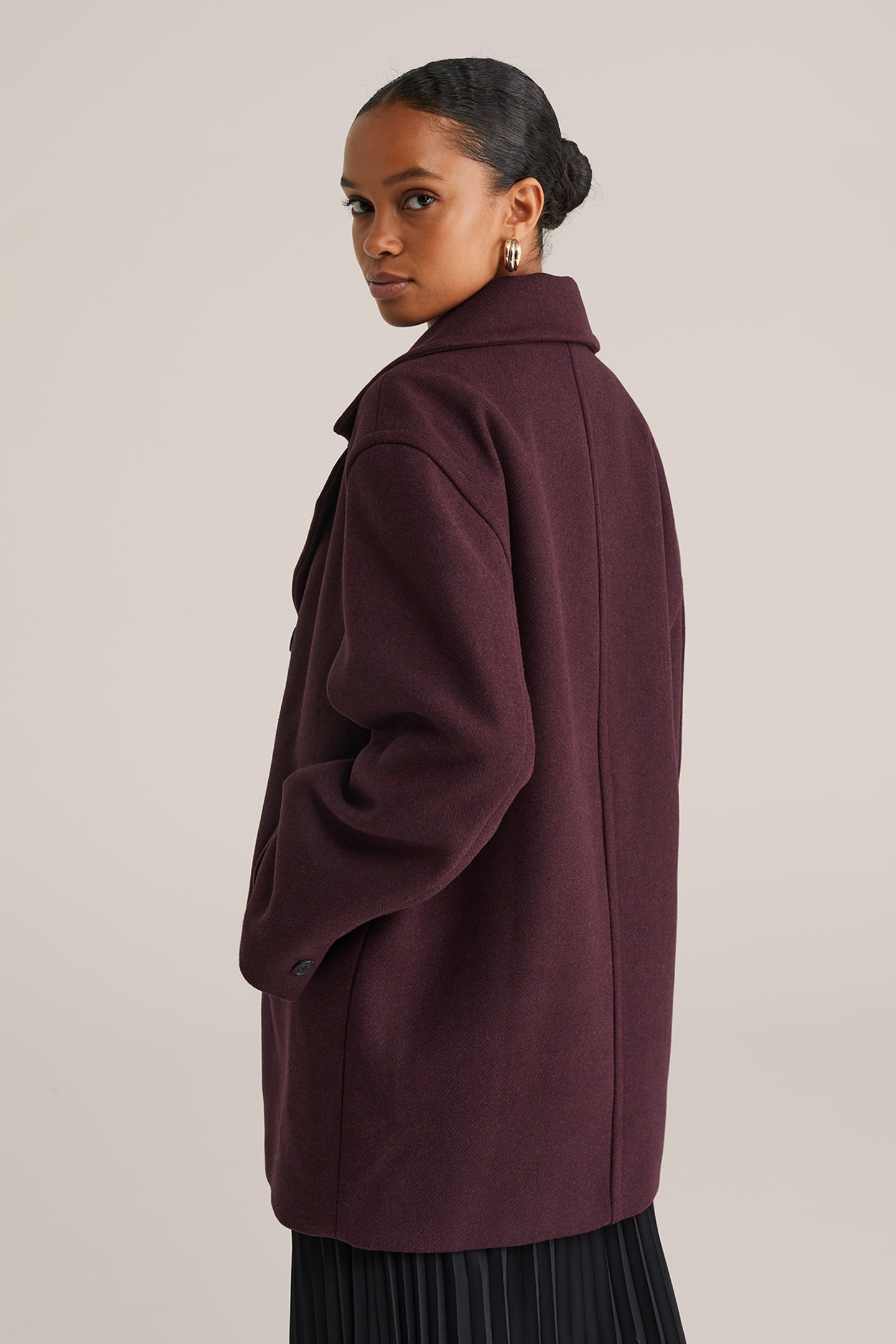 COAT AUBERGINE 4