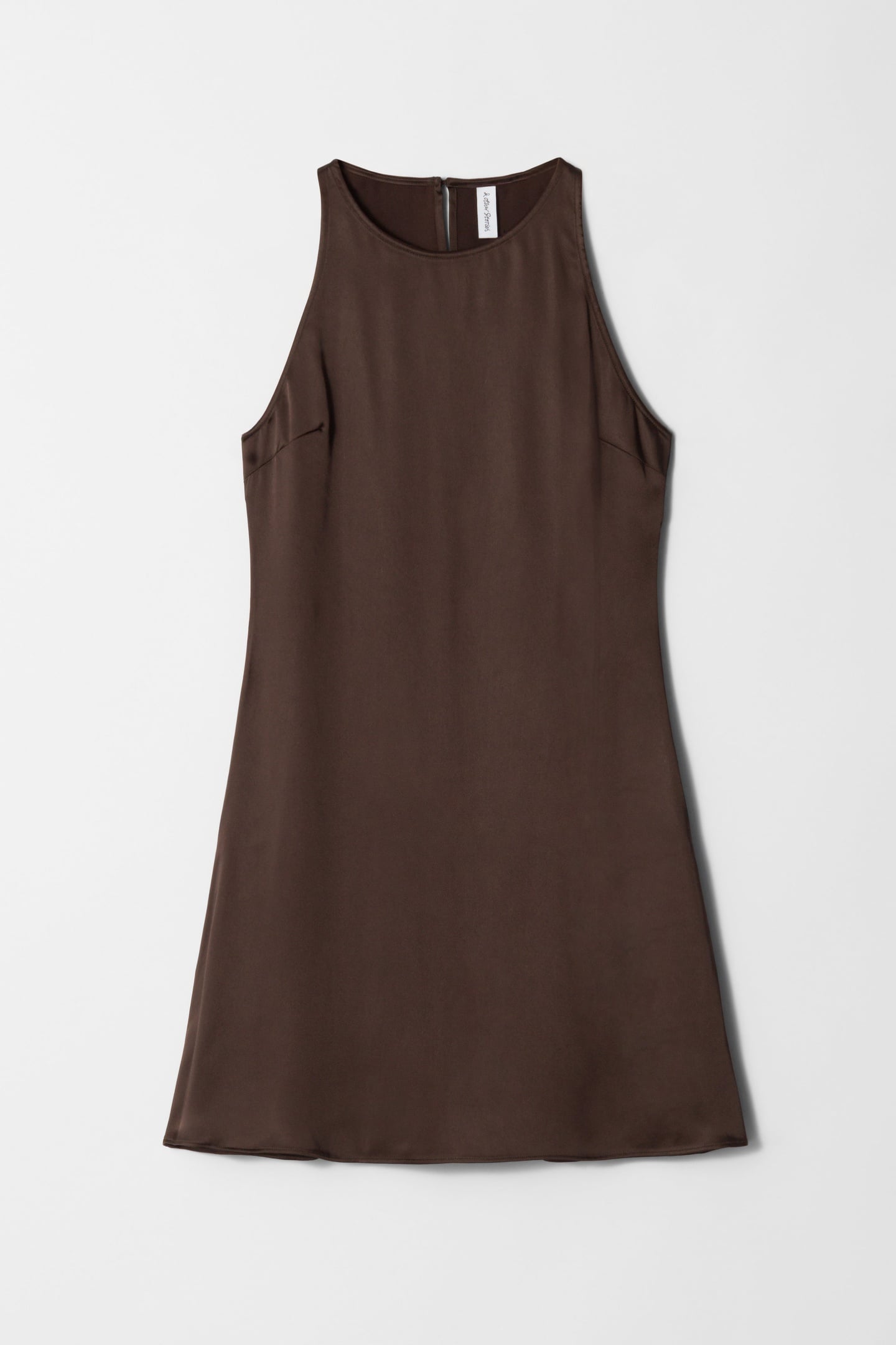 MEREDITH DRESS BROWN 3