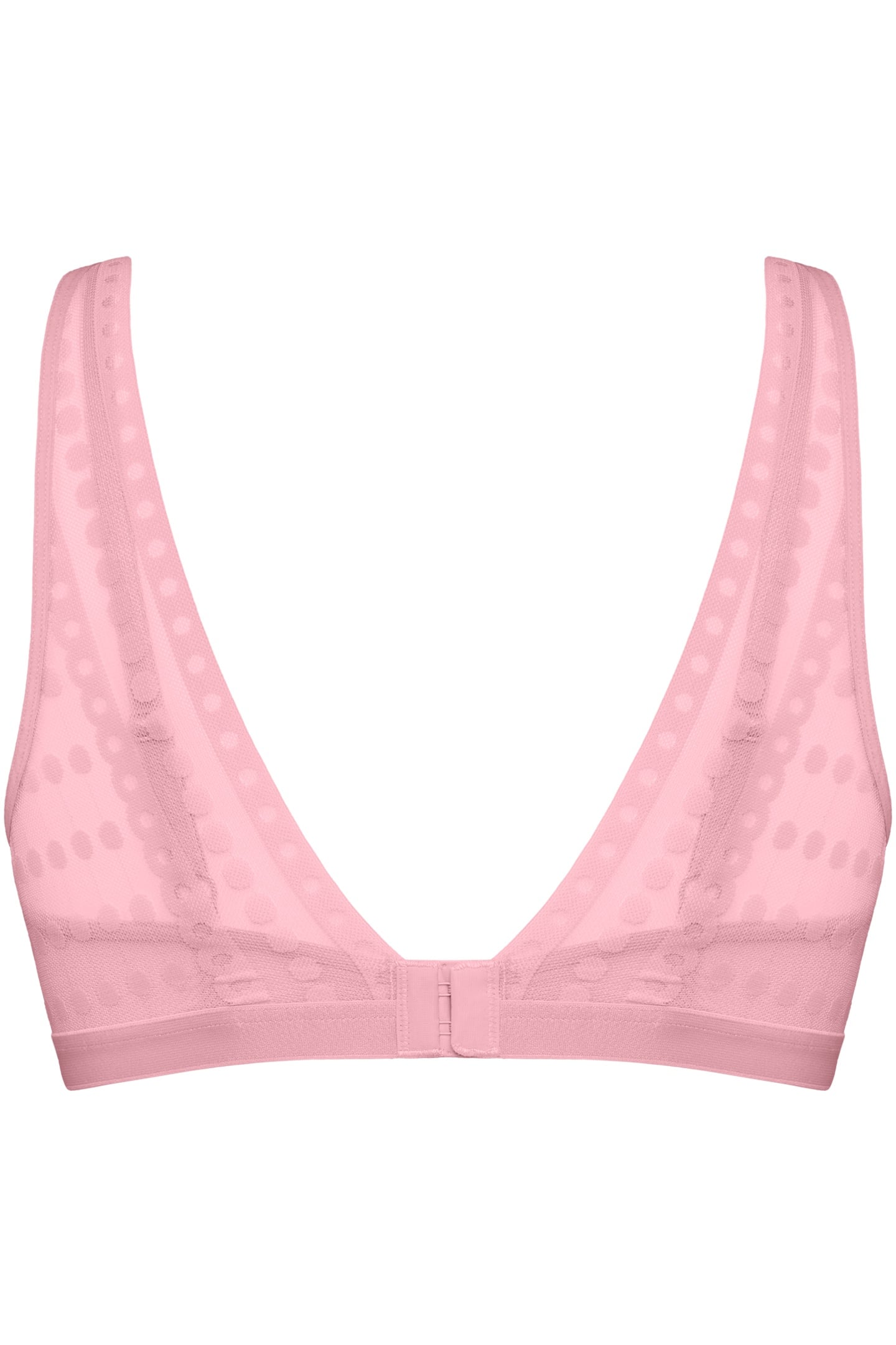 LUMINOSA BRAPLUNGE BALCONYWIRED PADDED PINK 4