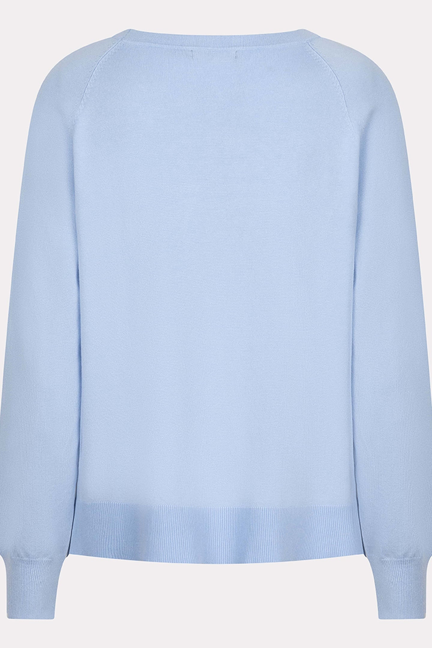 SWEATER RAGLAN BASIC KNIT SKY BLUE 6