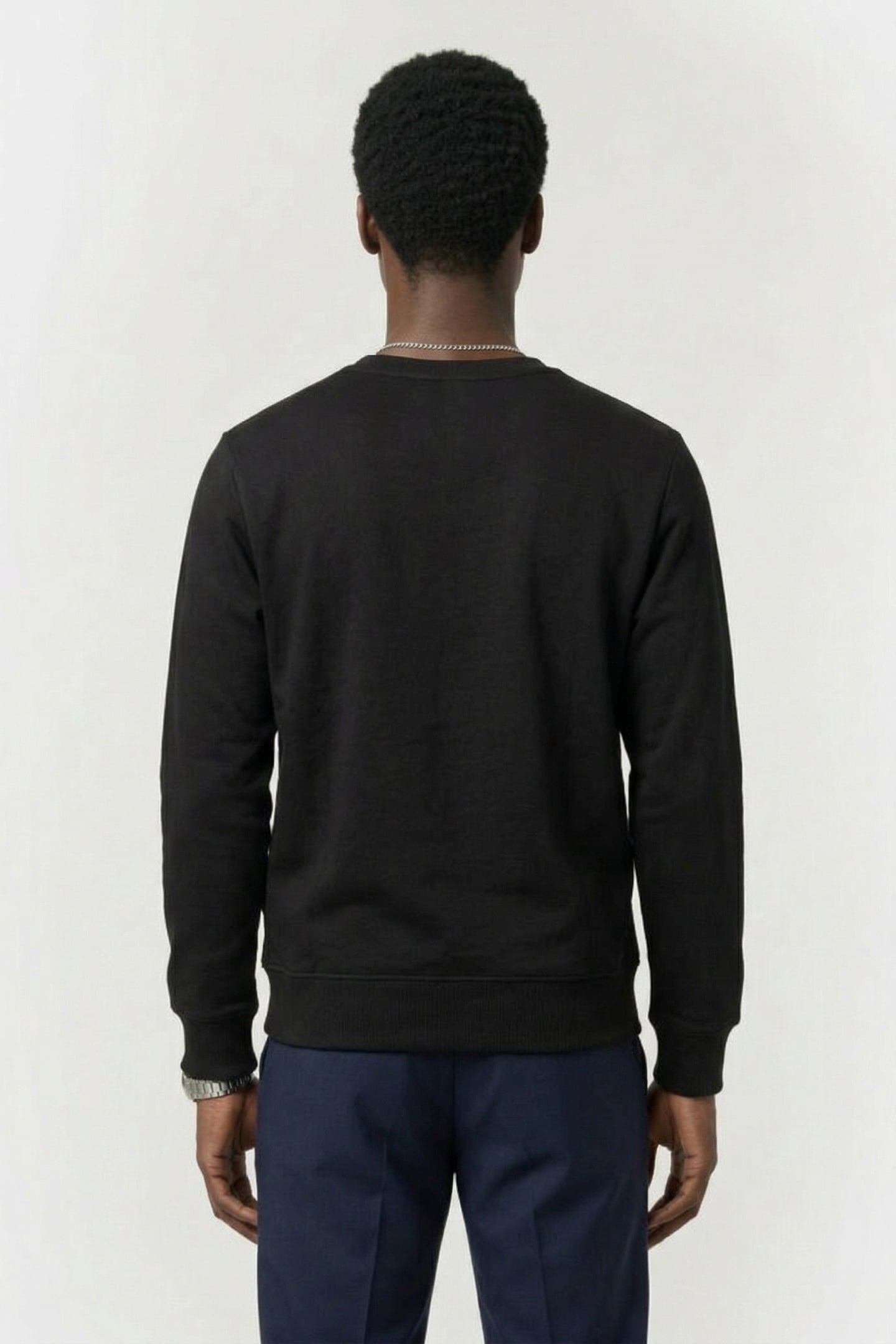 CORE CREW SWEAT L/S DK BLACK 2