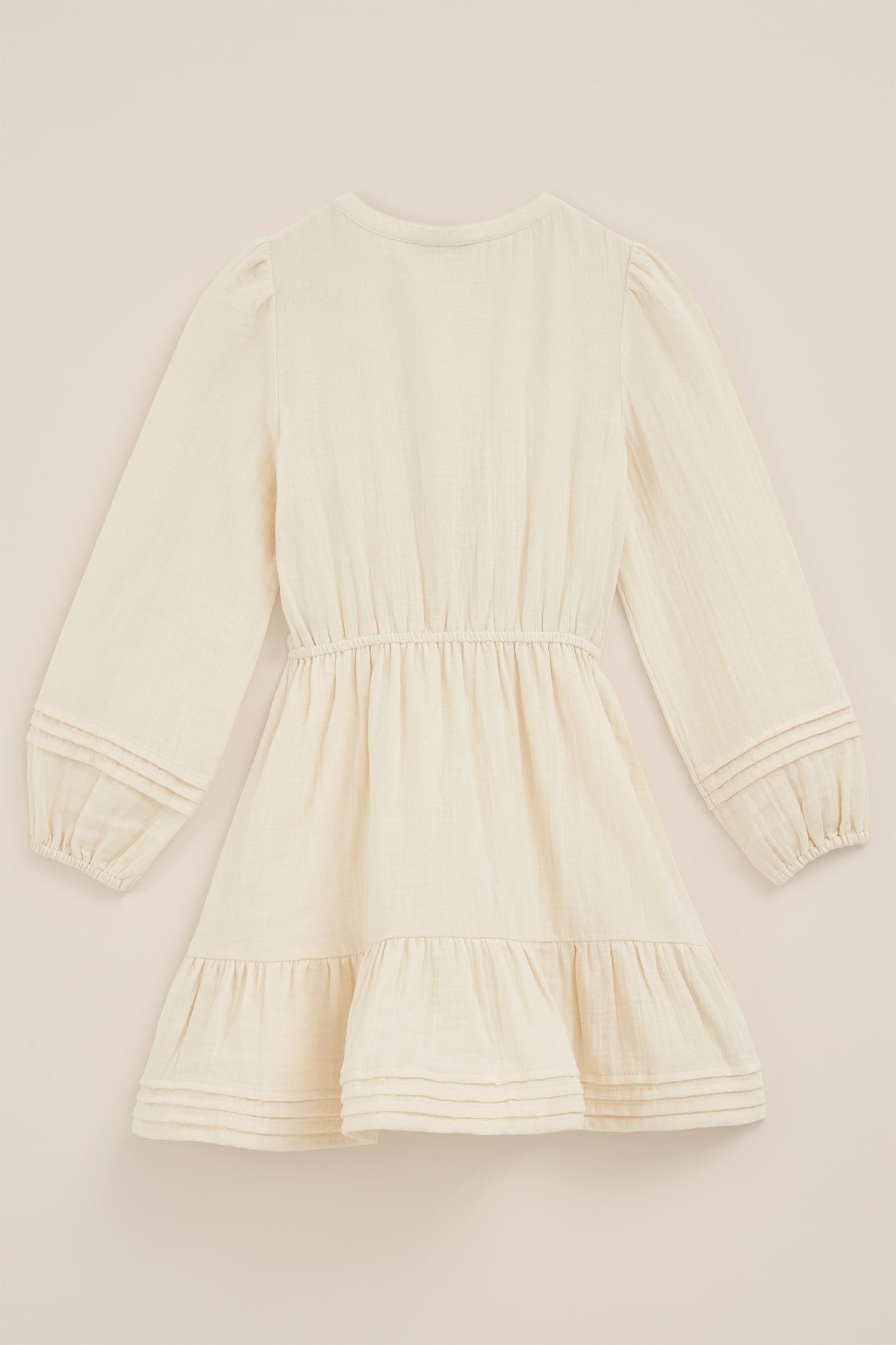 DRESS SHORT ECRU 4