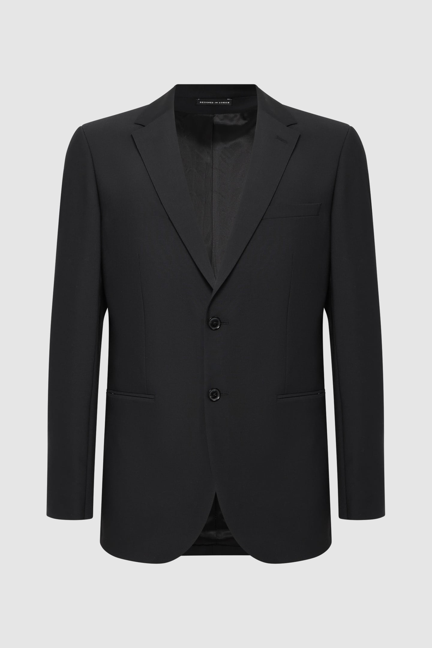 SB 2B NOTCH TRAVEL PLAIN WEAVE MODERN BLACK 3