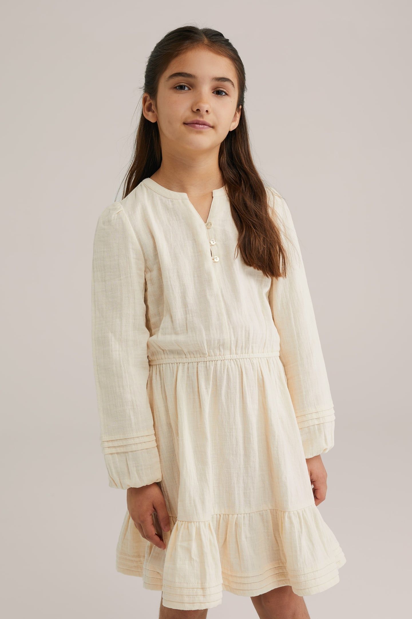 DRESS SHORT ECRU 2