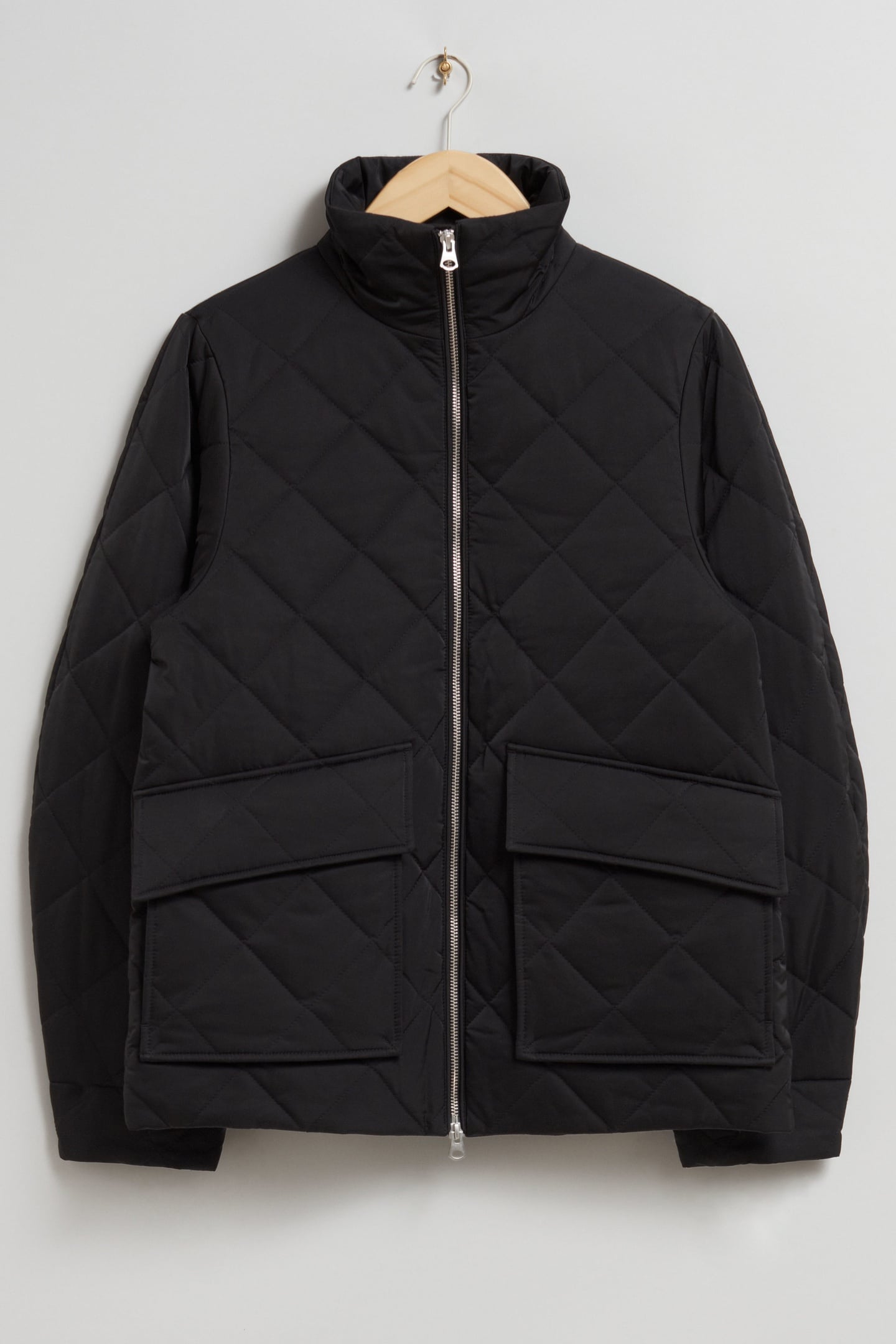 COURA QUILTED JACKET BLACK 4