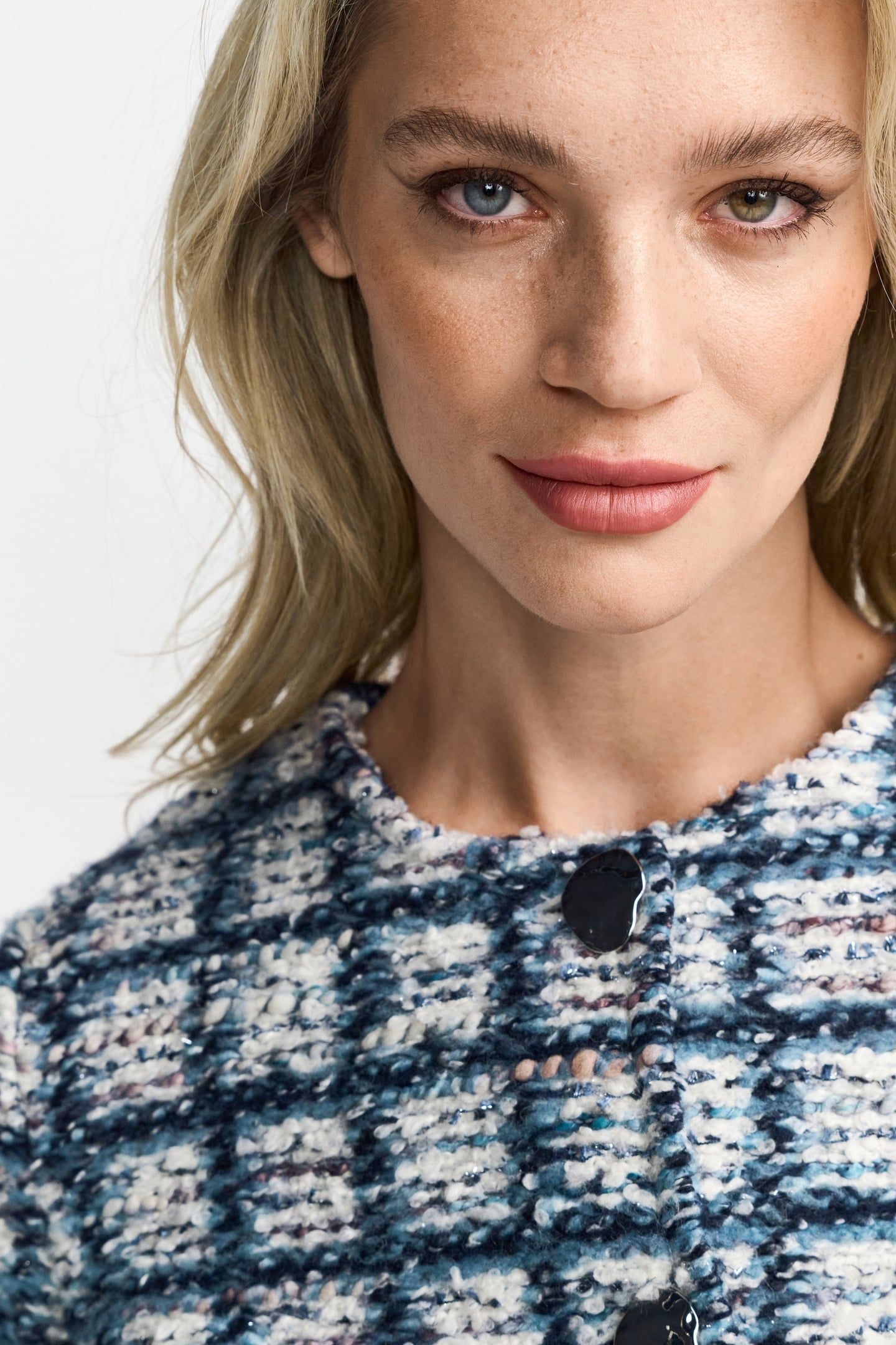 BOUCLE JACKET OCEAN BLUE 5