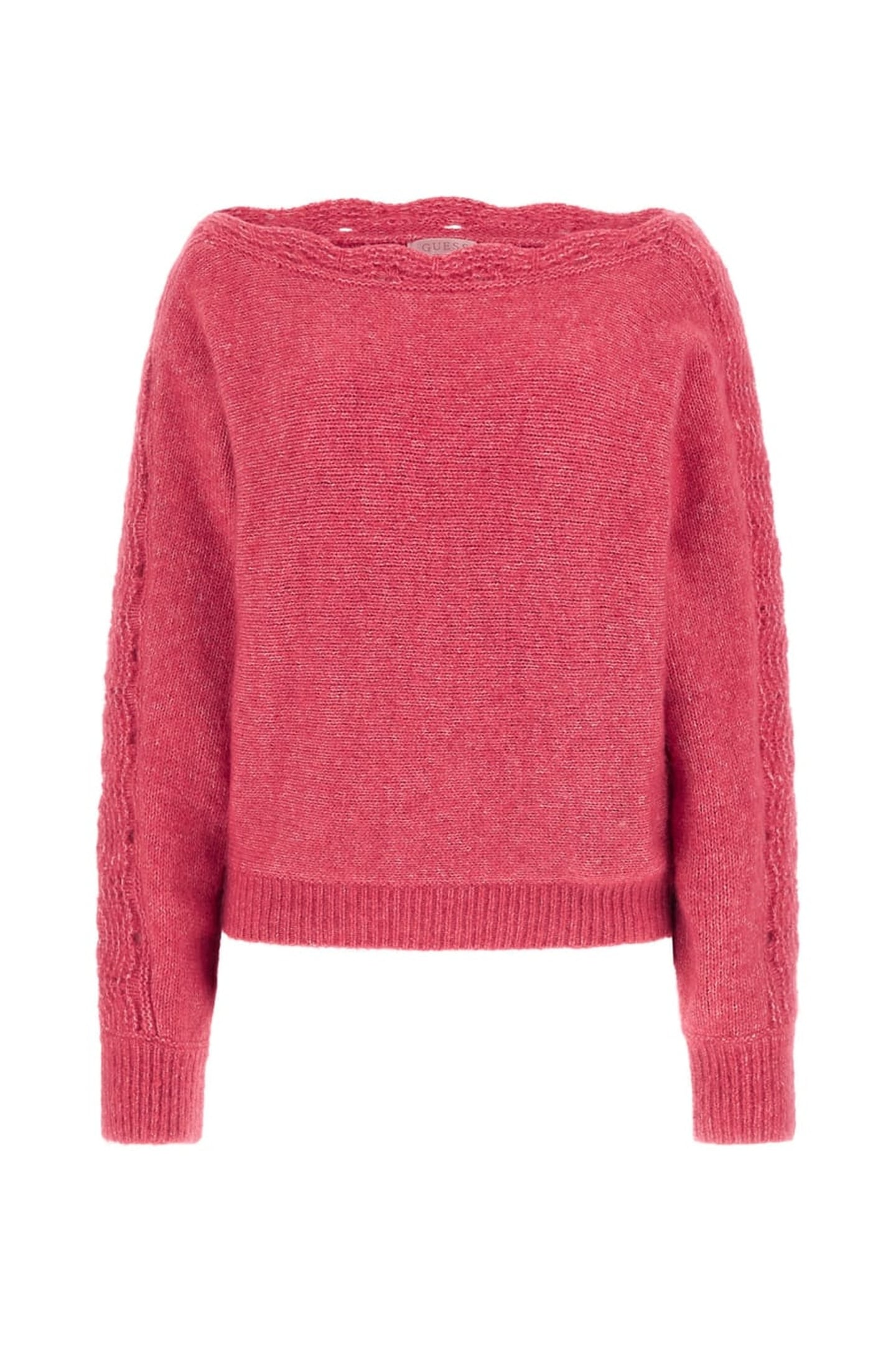 GUESS ECO LS BN MALORIE DOLMAN SPRING CORAL 1