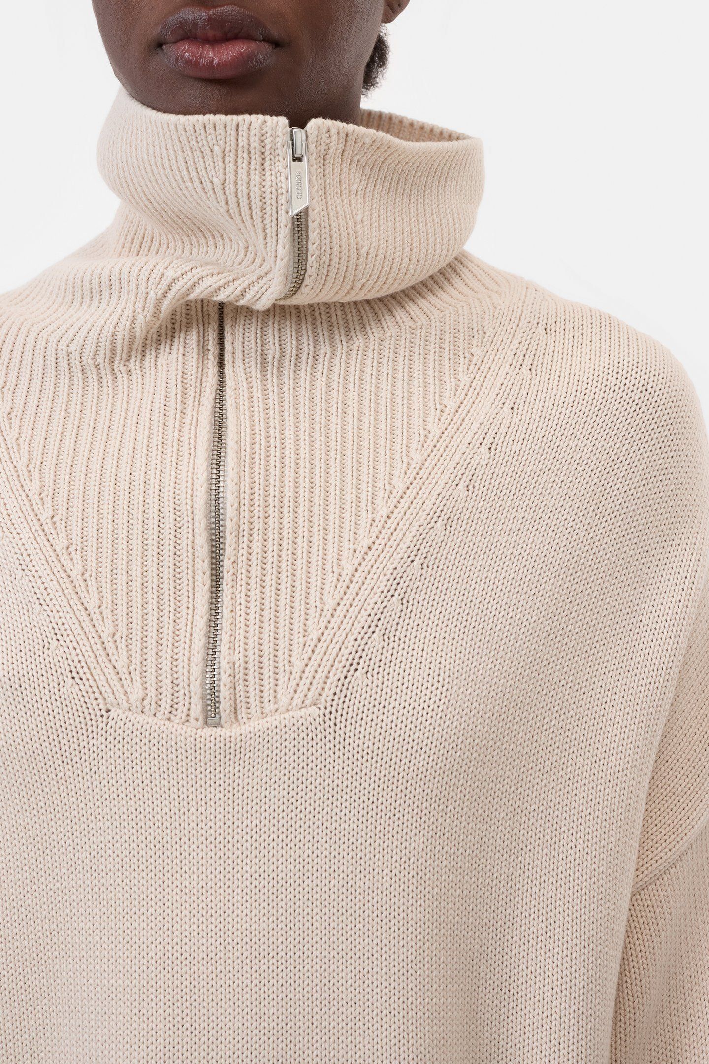CROPPED TROYER STONE BEIGE 6