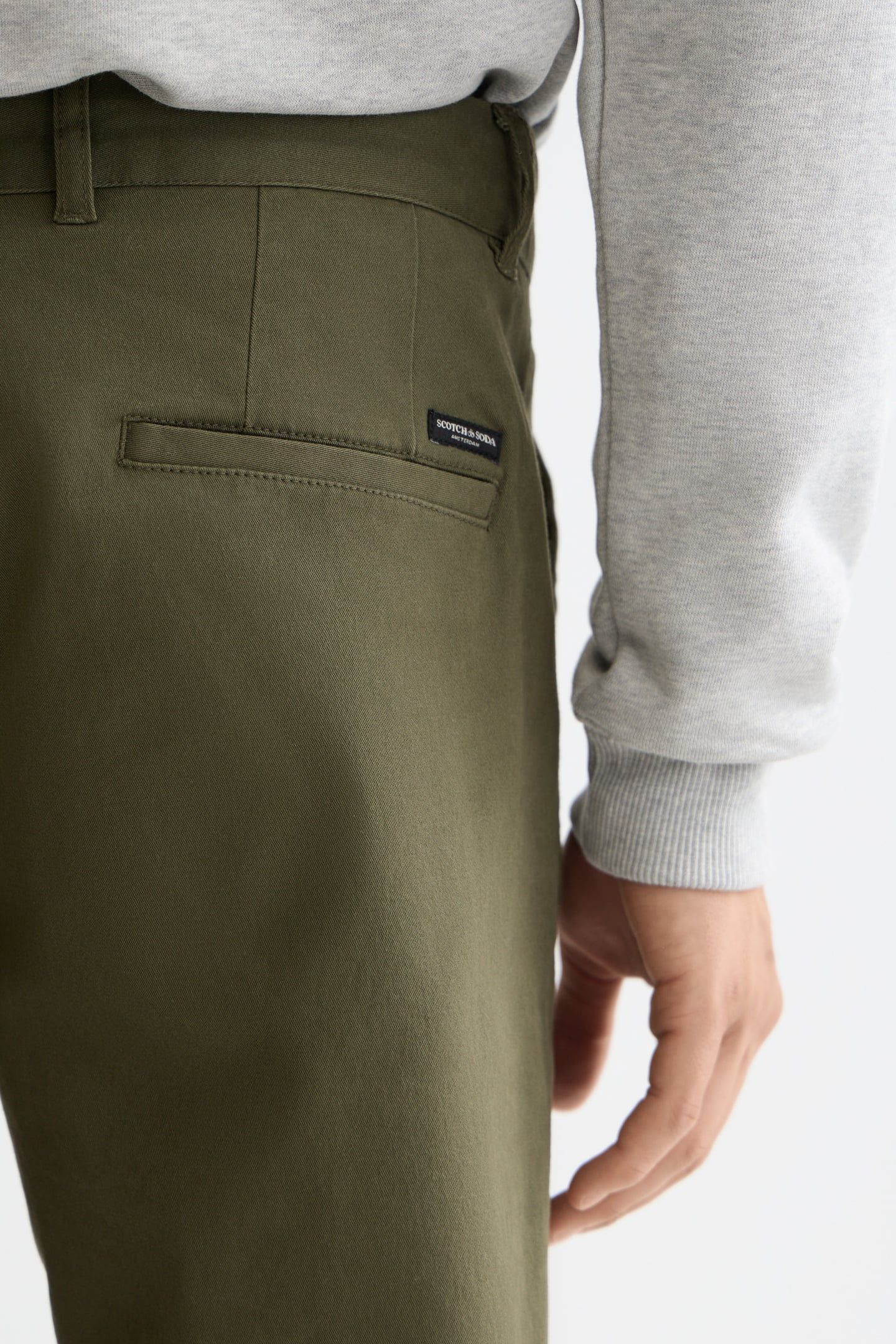 NOS MOTT COTTON-BLEND TWILL CHINO KHAKI 6