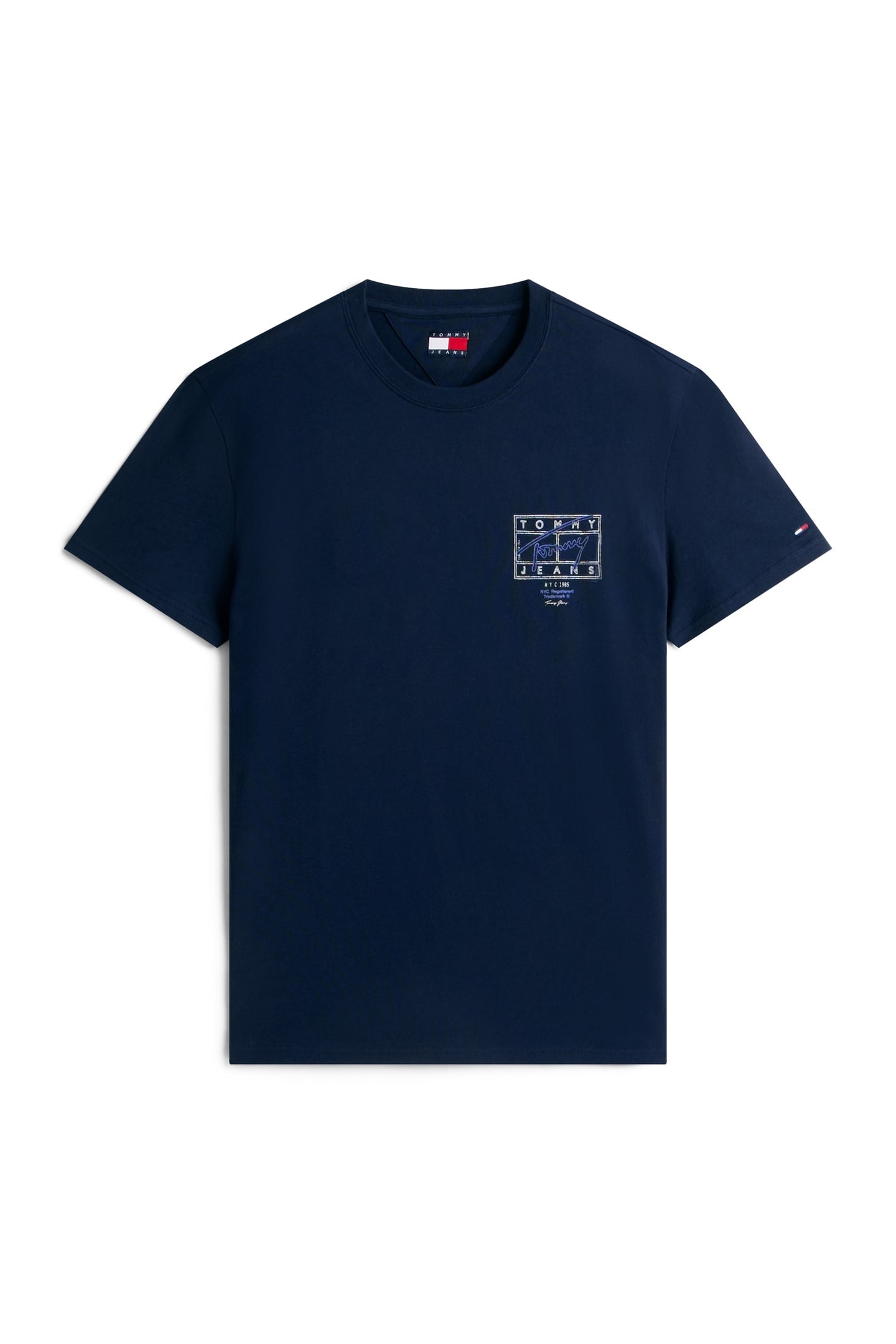 REGULAR SIGN SPRAY T-SHIRT DARK NIGHT NAVY 4