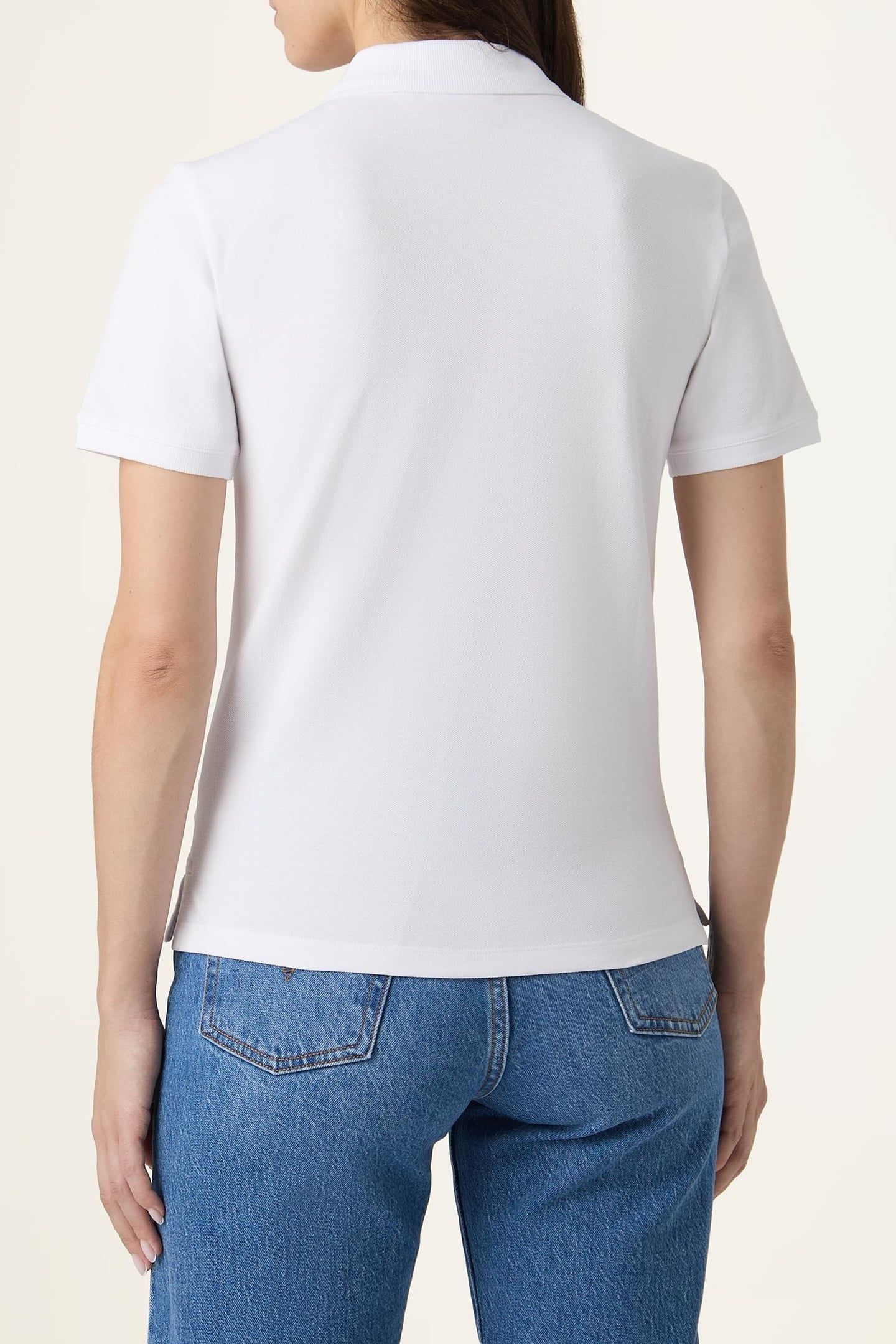PONDERANO SLIM POLO SHIRT BRIGHT WHITE 3