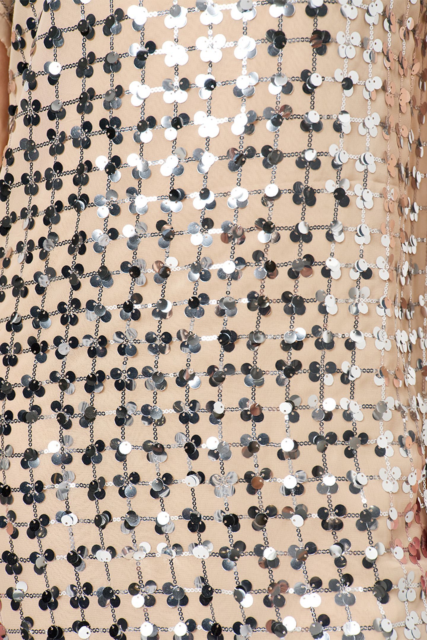BADLER SEQUINED DRESS SILVER 5