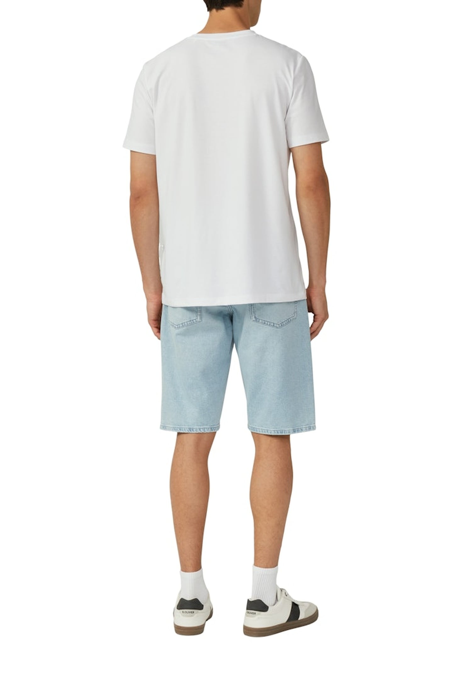 JEANS SHORTS BLUE DENIM 8