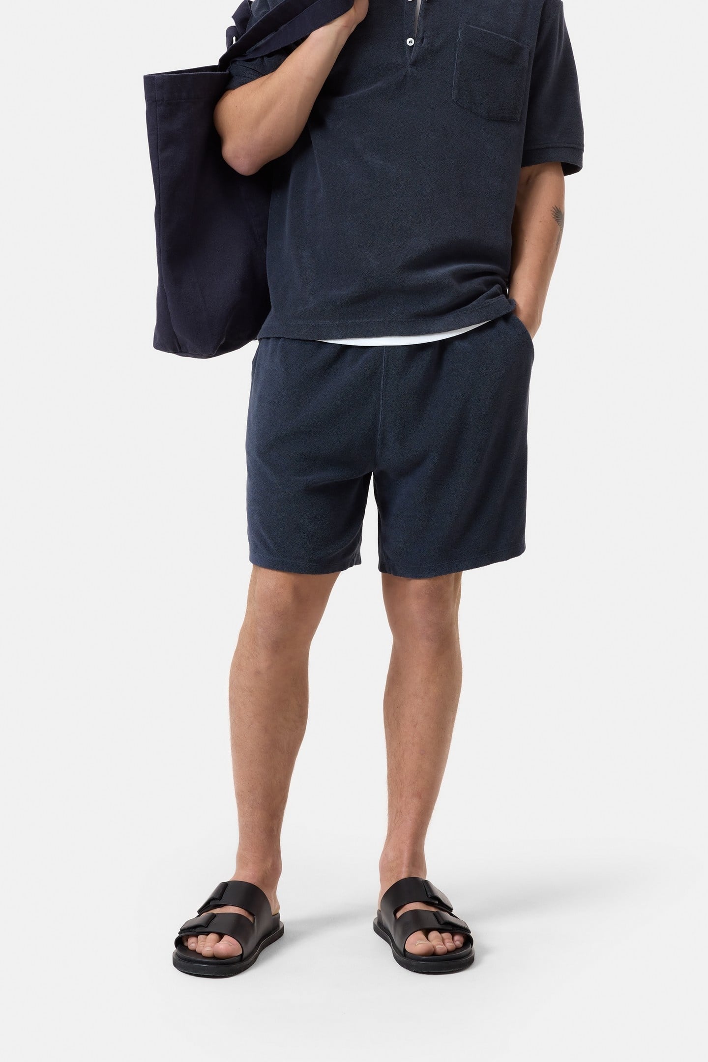 SHORTS SMOKY BLUE 1