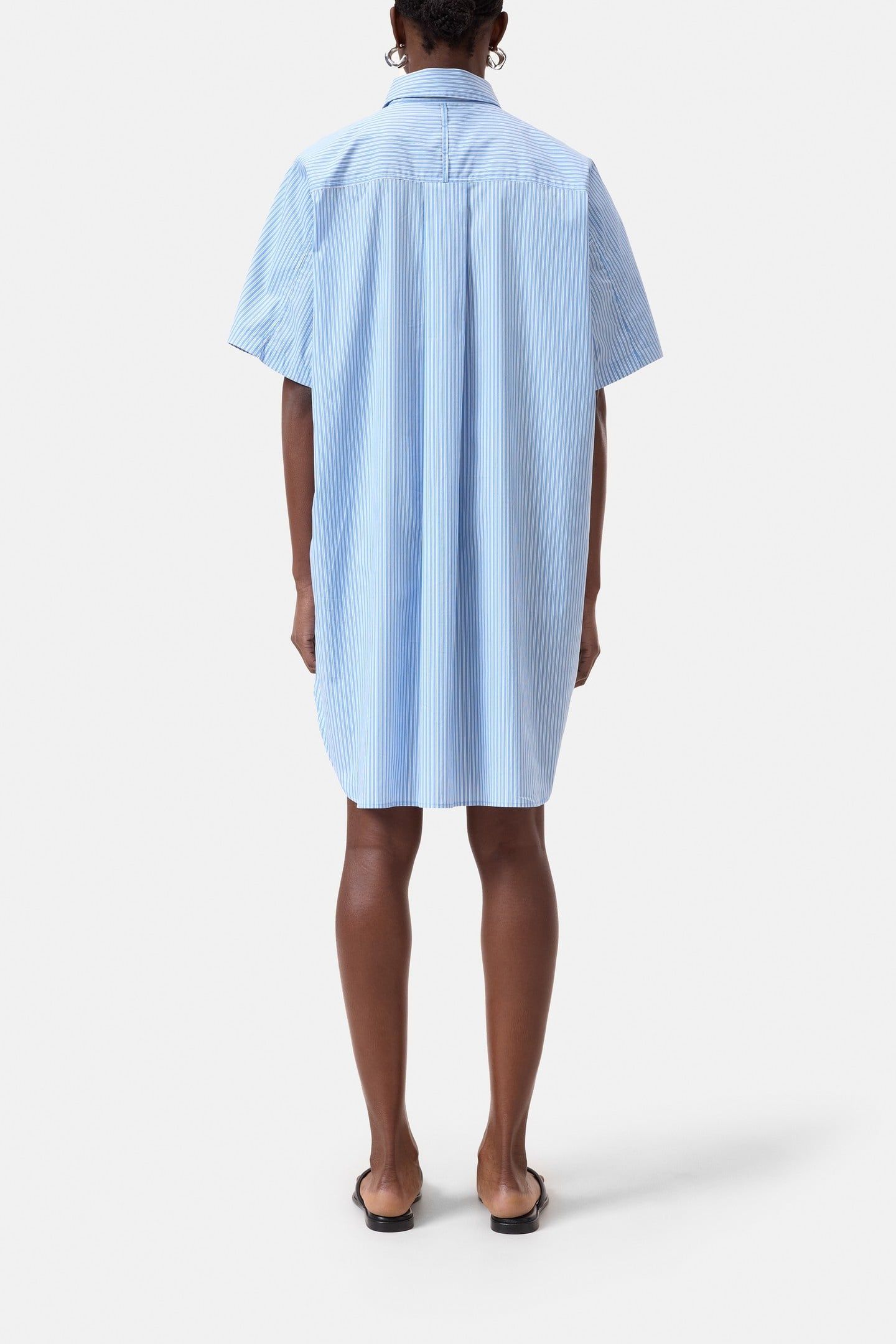SHIRTDRESS CORNFLOWER BLUE 3