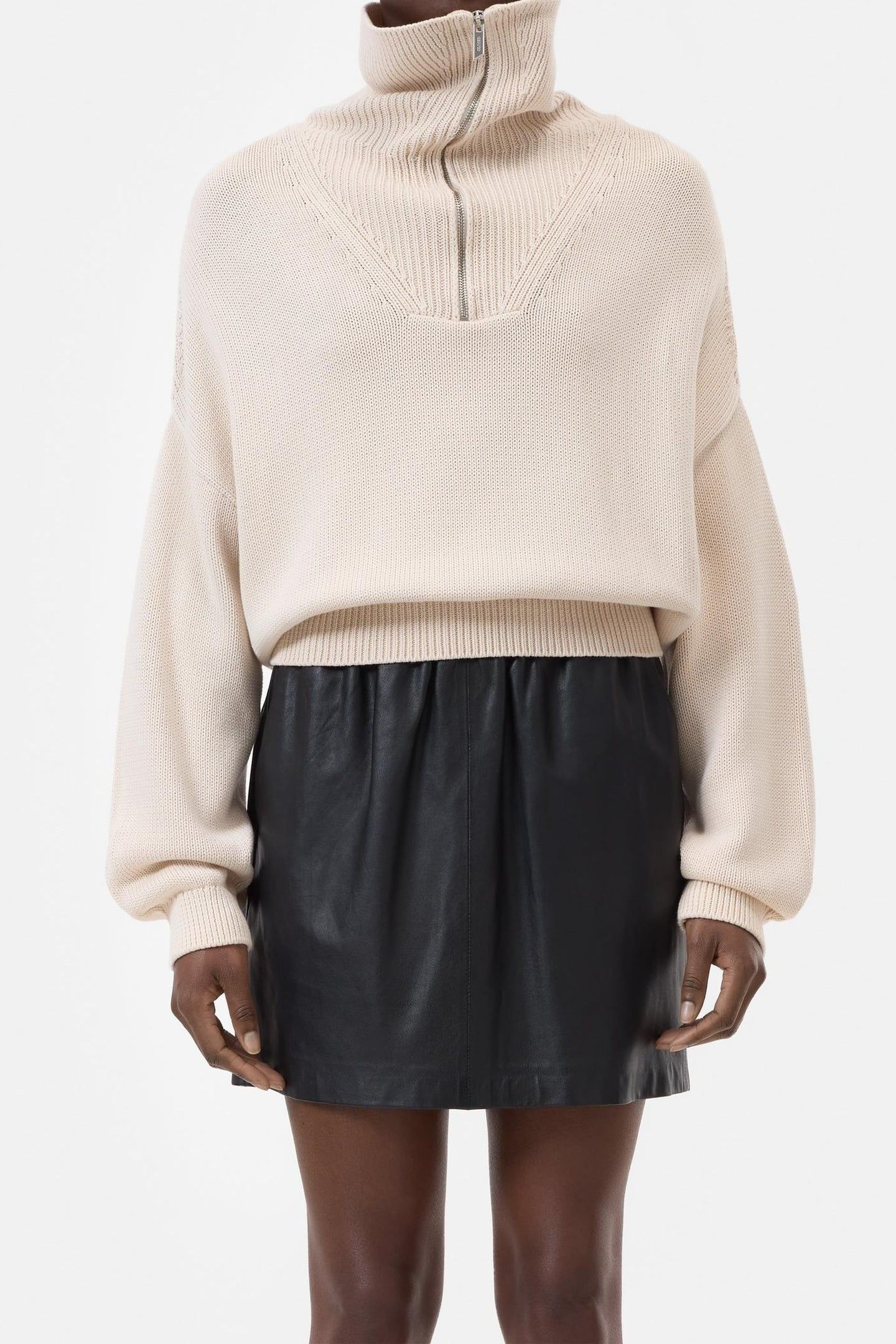 CROPPED TROYER STONE BEIGE 2
