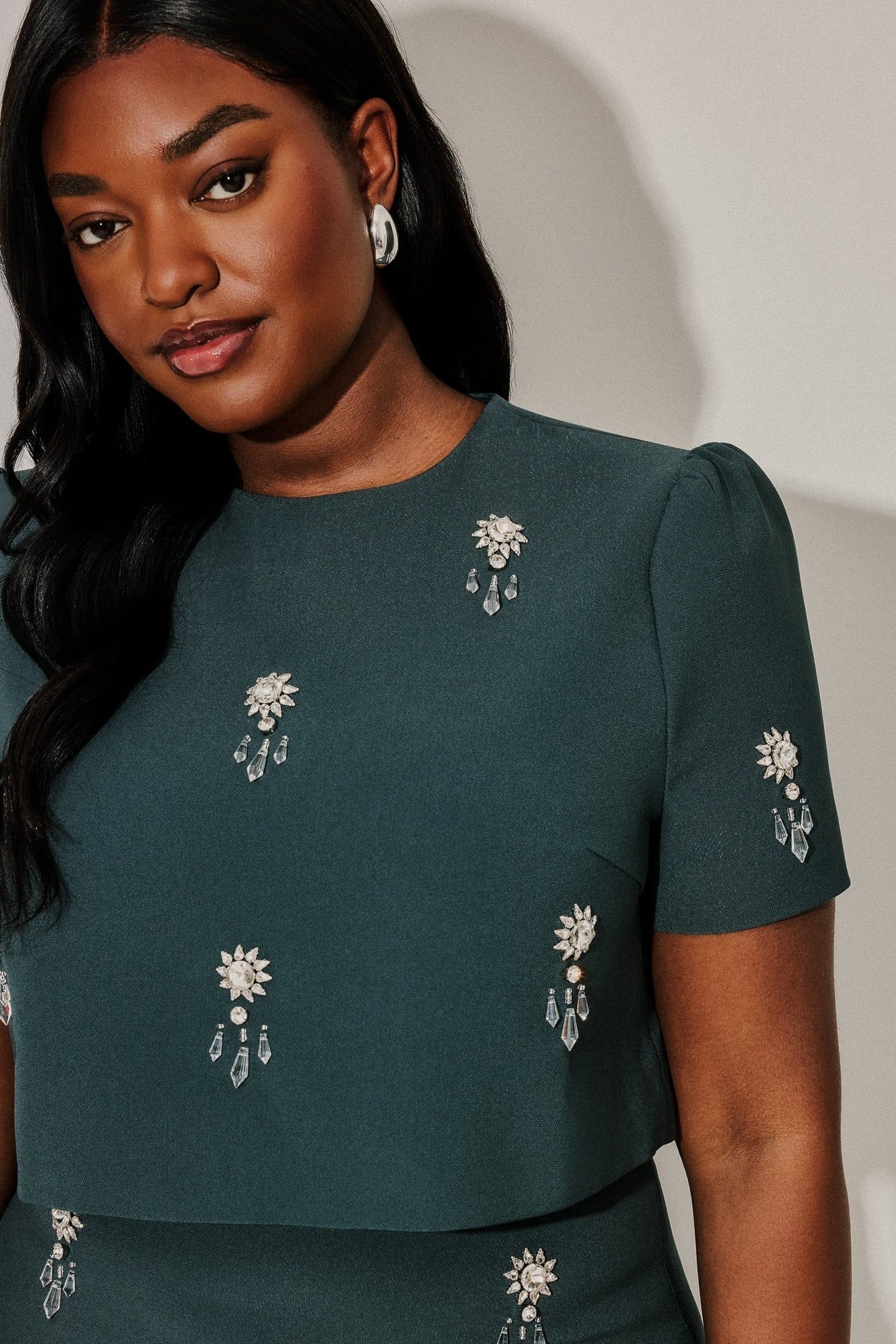 CRYSTAL TEE TEAL 5