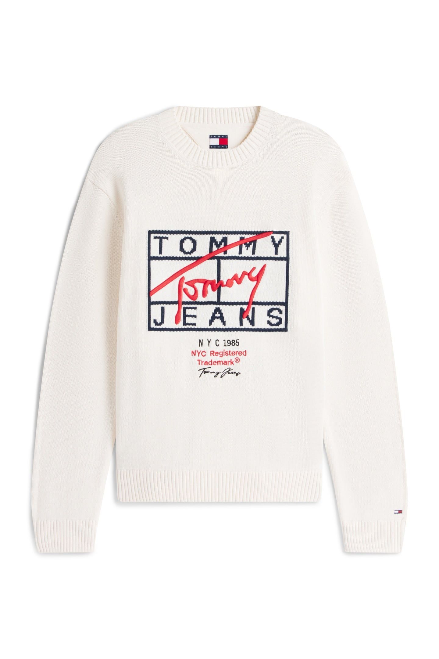REGULAR SIGNATURE SWEATER ANCIENT WHITE 4