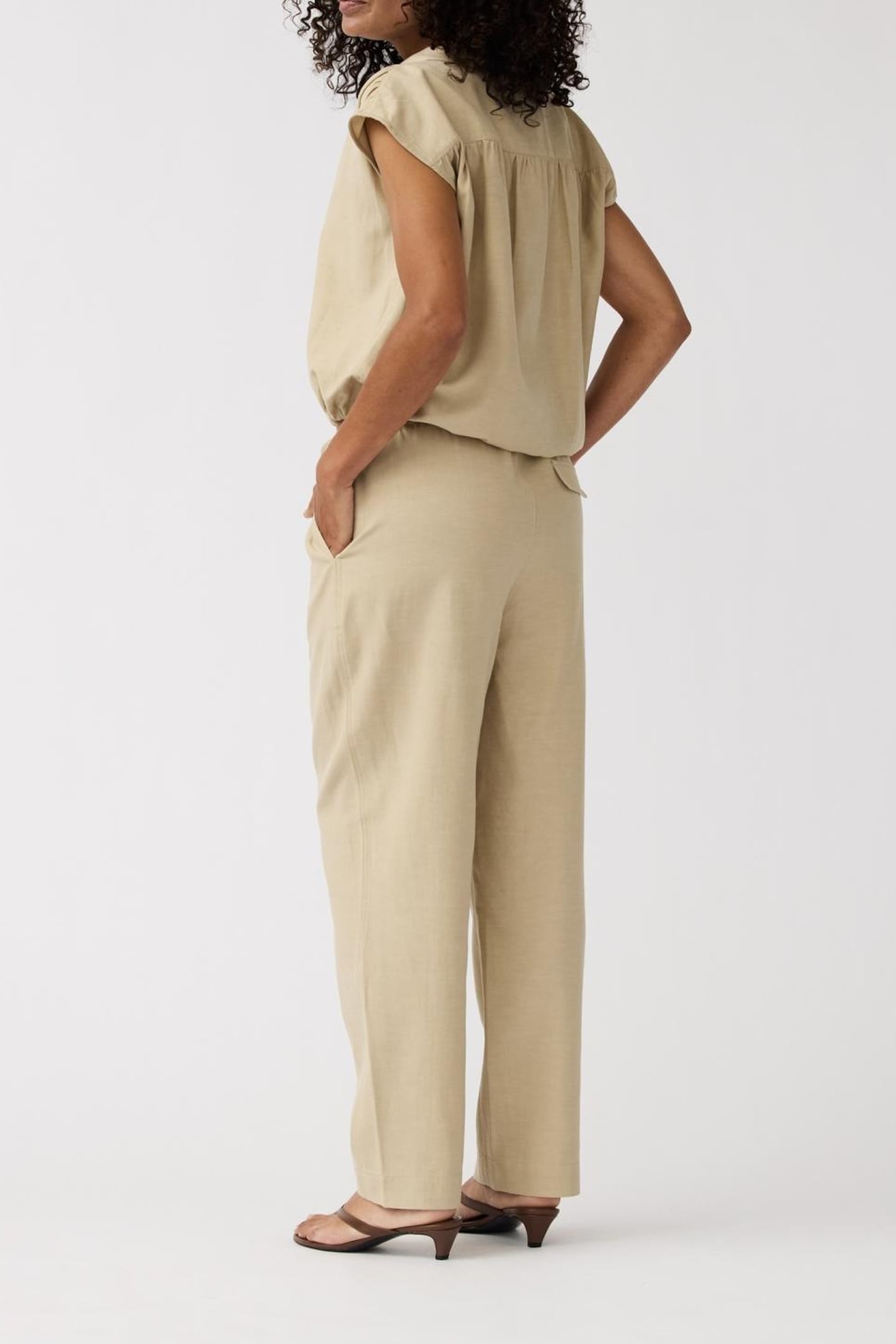 BLOUSE FLORA SAND 3